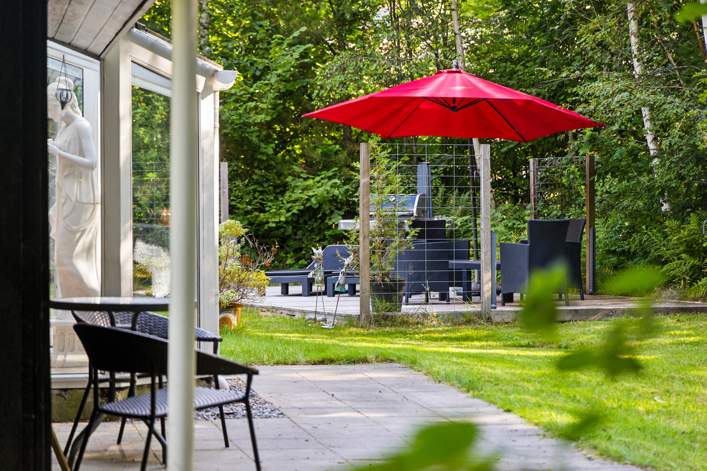 Fremhævet terrasse billede i fuldskærmstilstand. Billede af Rummelsigen 41, 9340 Asaa