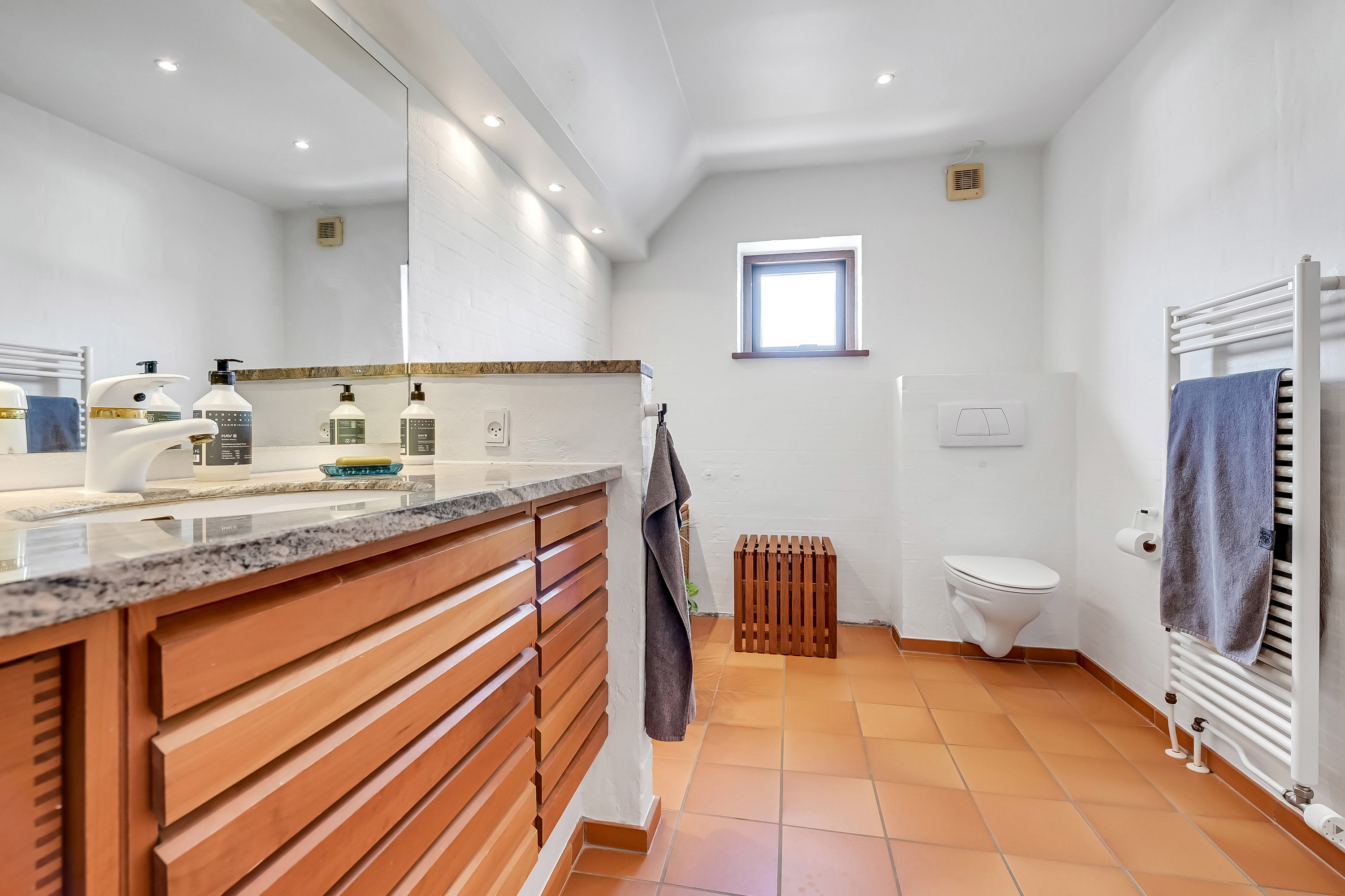 Fremhævet toilet billede i fuldskærmstilstand. Billede af Ved Fyret 25, Strib, 5500 Middelfart