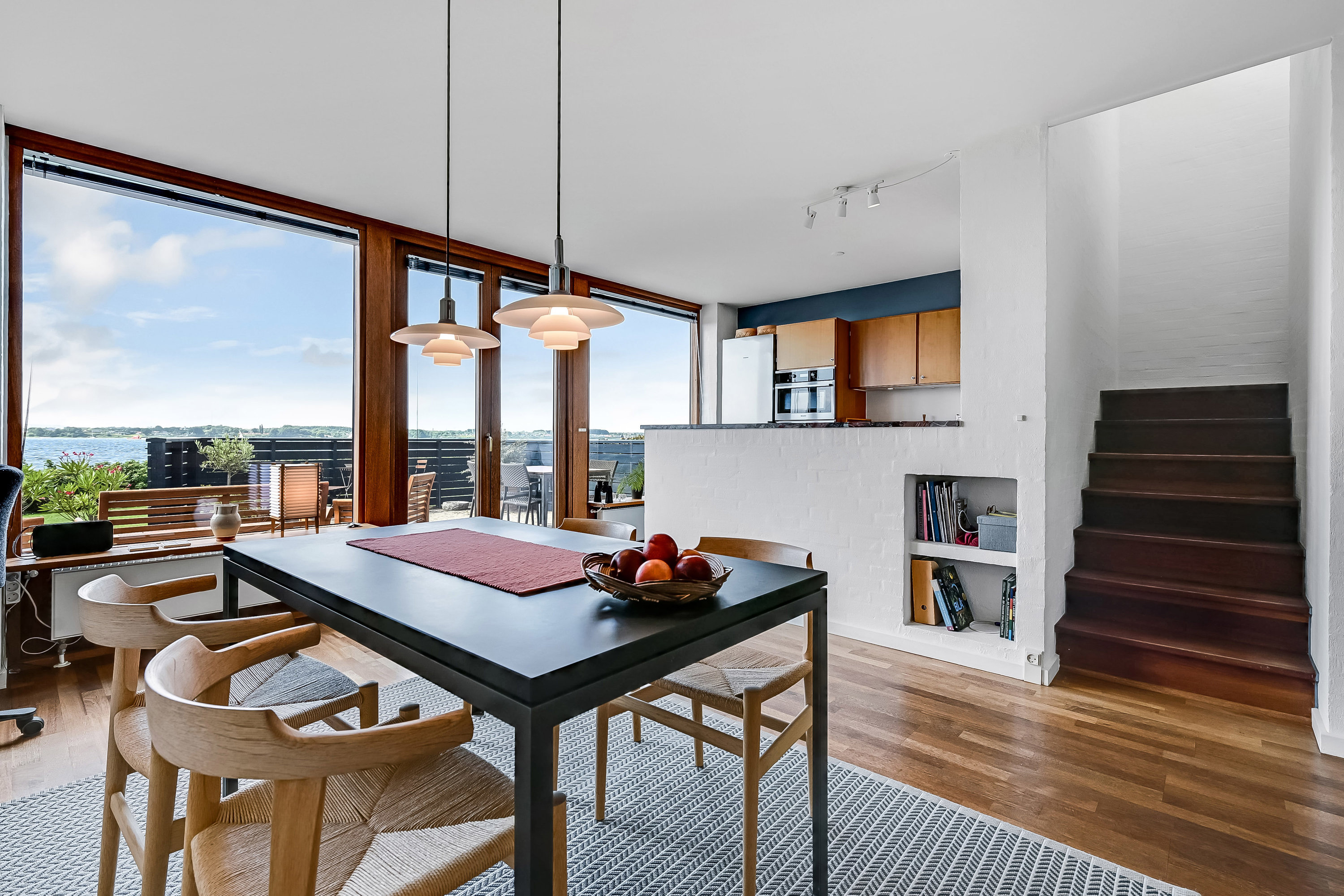 Fremhævet stue billede i fuldskærmstilstand. Billede af Ved Fyret 25, Strib, 5500 Middelfart