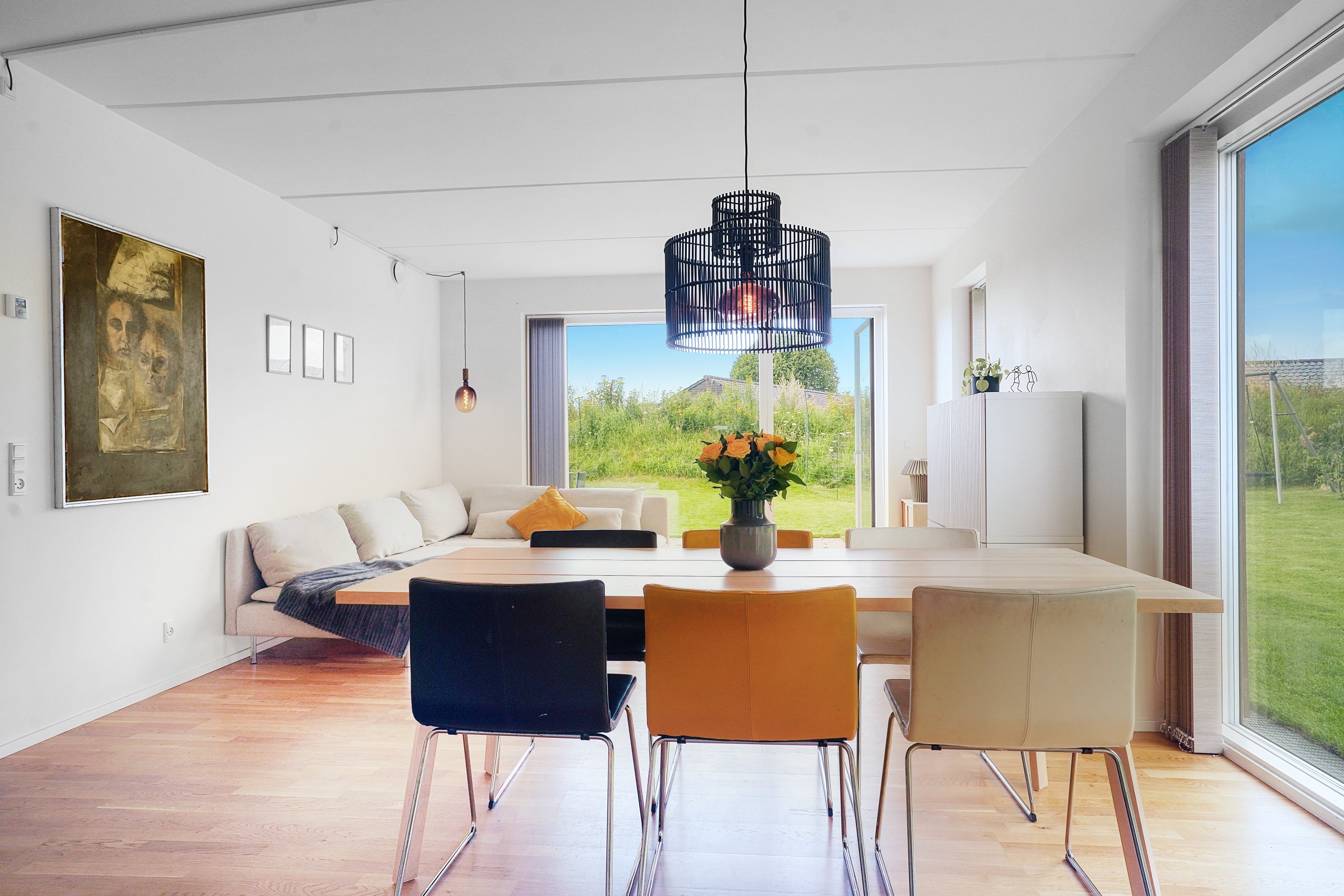 Miniaturebillede 1: spisestue. Billede af Sletten 4, Kirke Værløse, 3500 Værløse