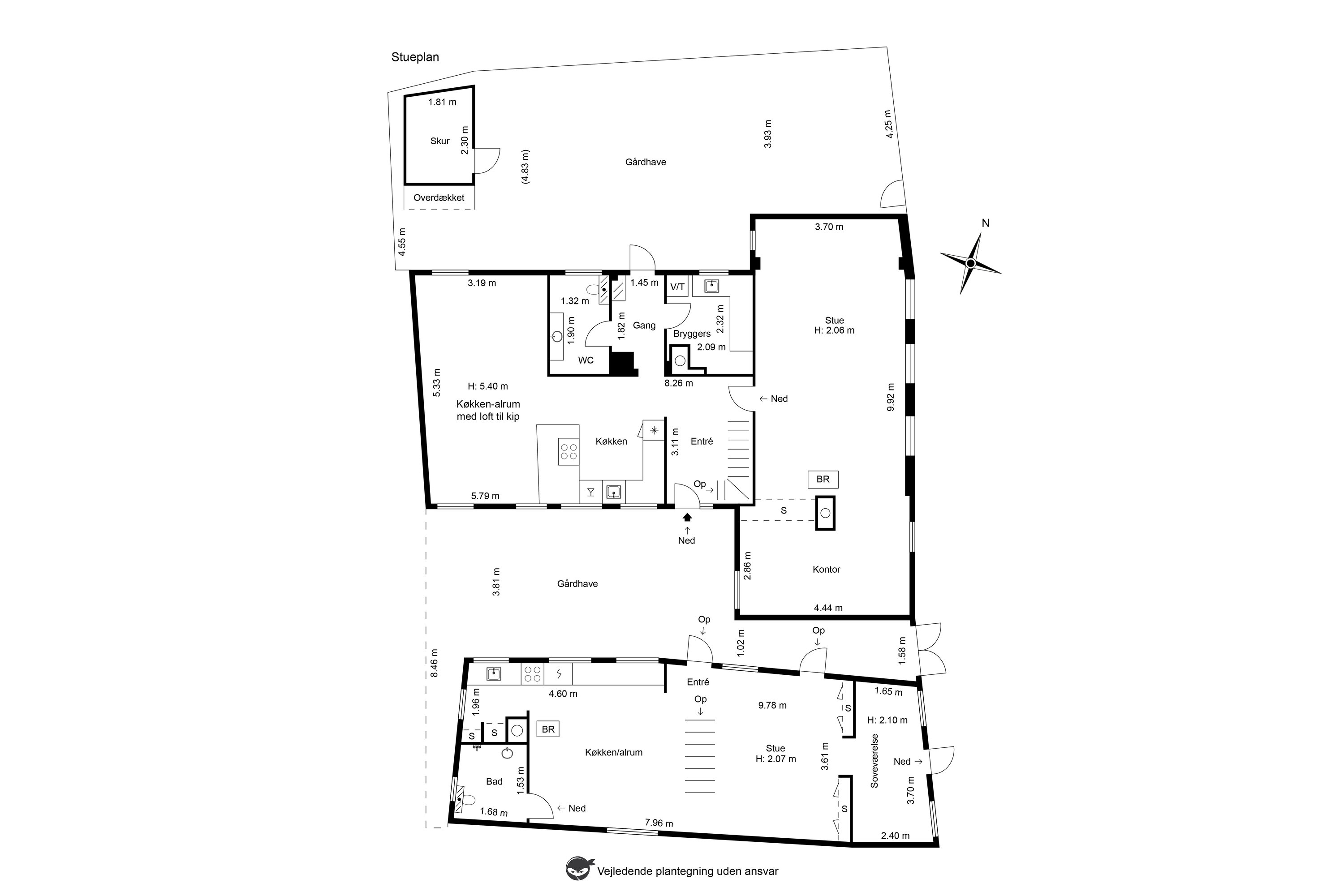 Plantegninger billede af Stralsundstræde 4A, 2791 Dragør