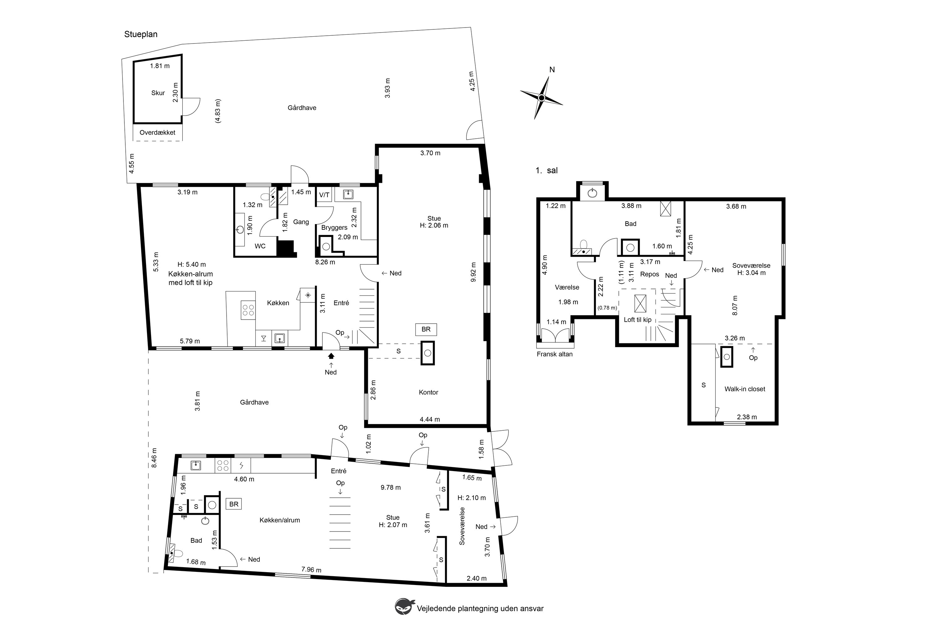Plantegninger billede af Stralsundstræde 4A, 2791 Dragør