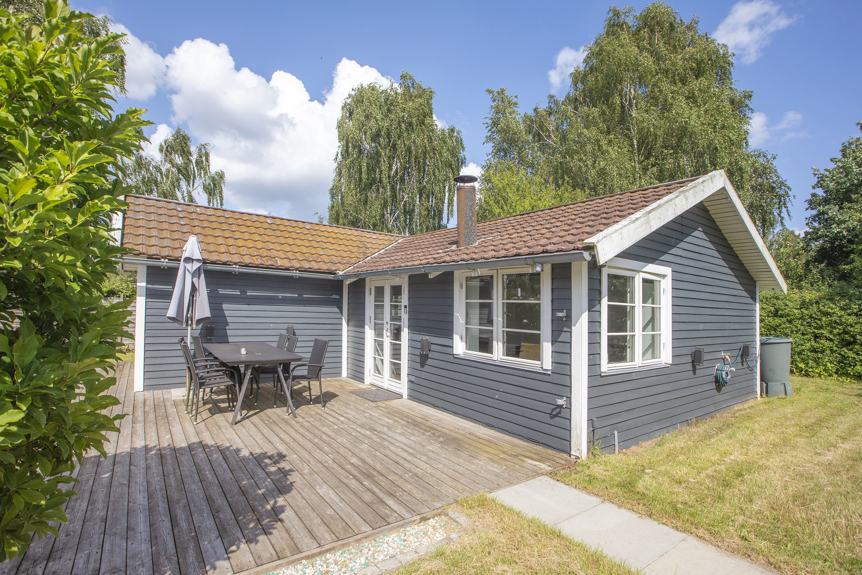 Miniaturebillede 1: terrasse. Billede af Bjarkesvej 1, 2740 Skovlunde