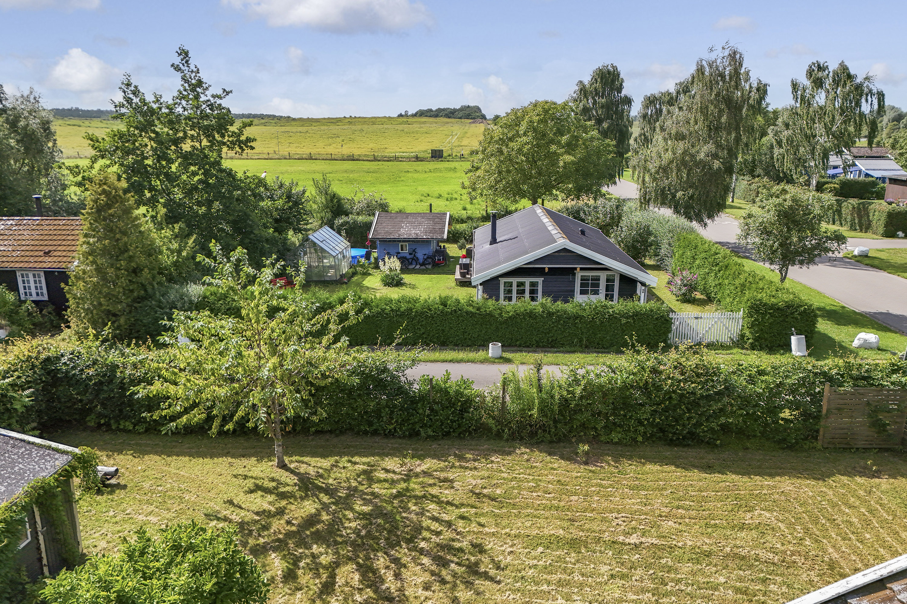 Fremhævet udsigt billede i fuldskærmstilstand. Billede af Bjarkesvej 1, 2740 Skovlunde