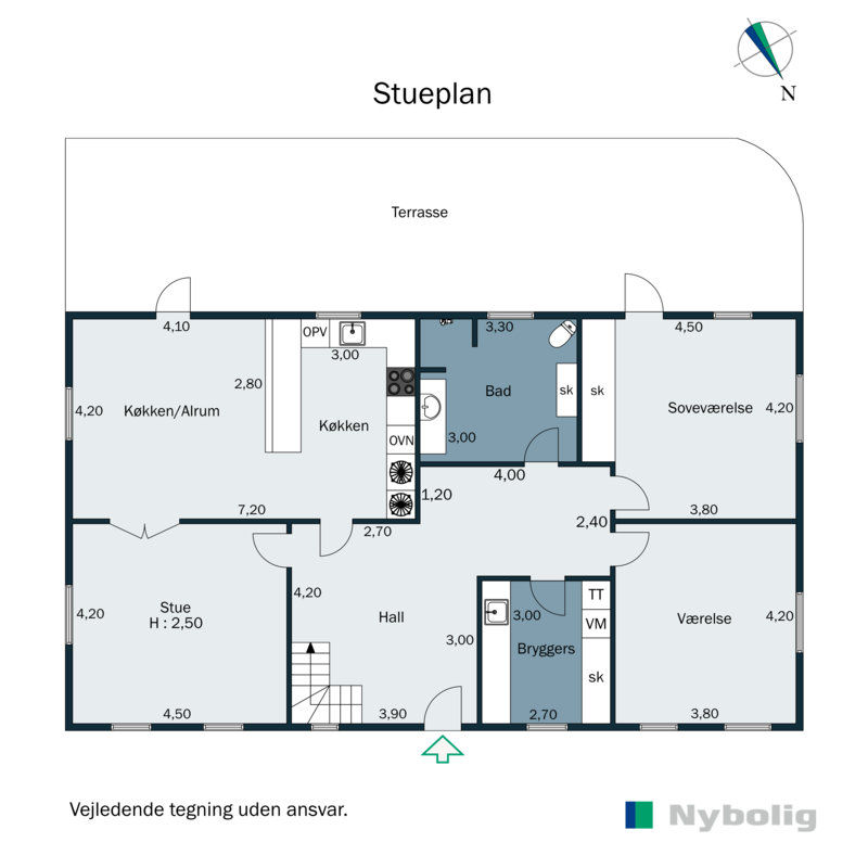 Plantegninger billede af Hajstrupgade 68, Øsby, 6100 Haderslev