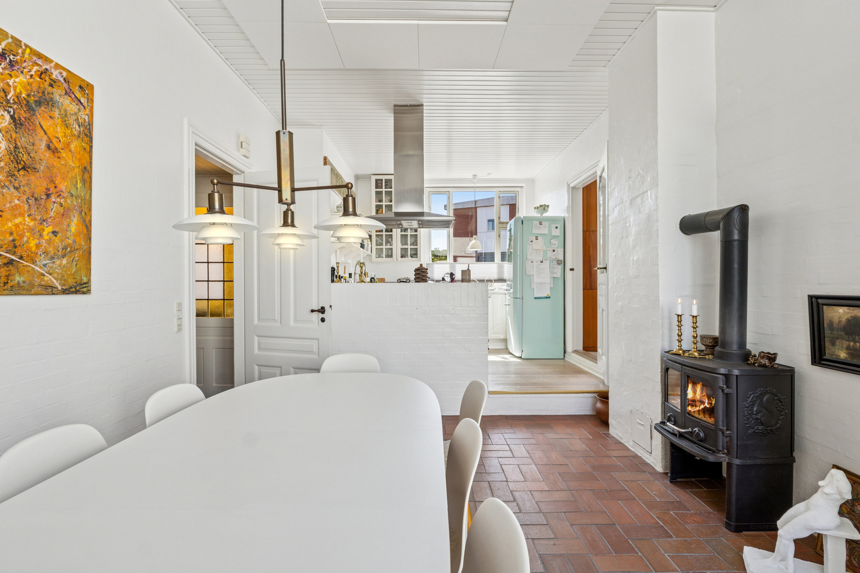 Fremhævet spisestue billede i fuldskærmstilstand. Billede af Magstræde 3, Rønne, 3700 Rønne