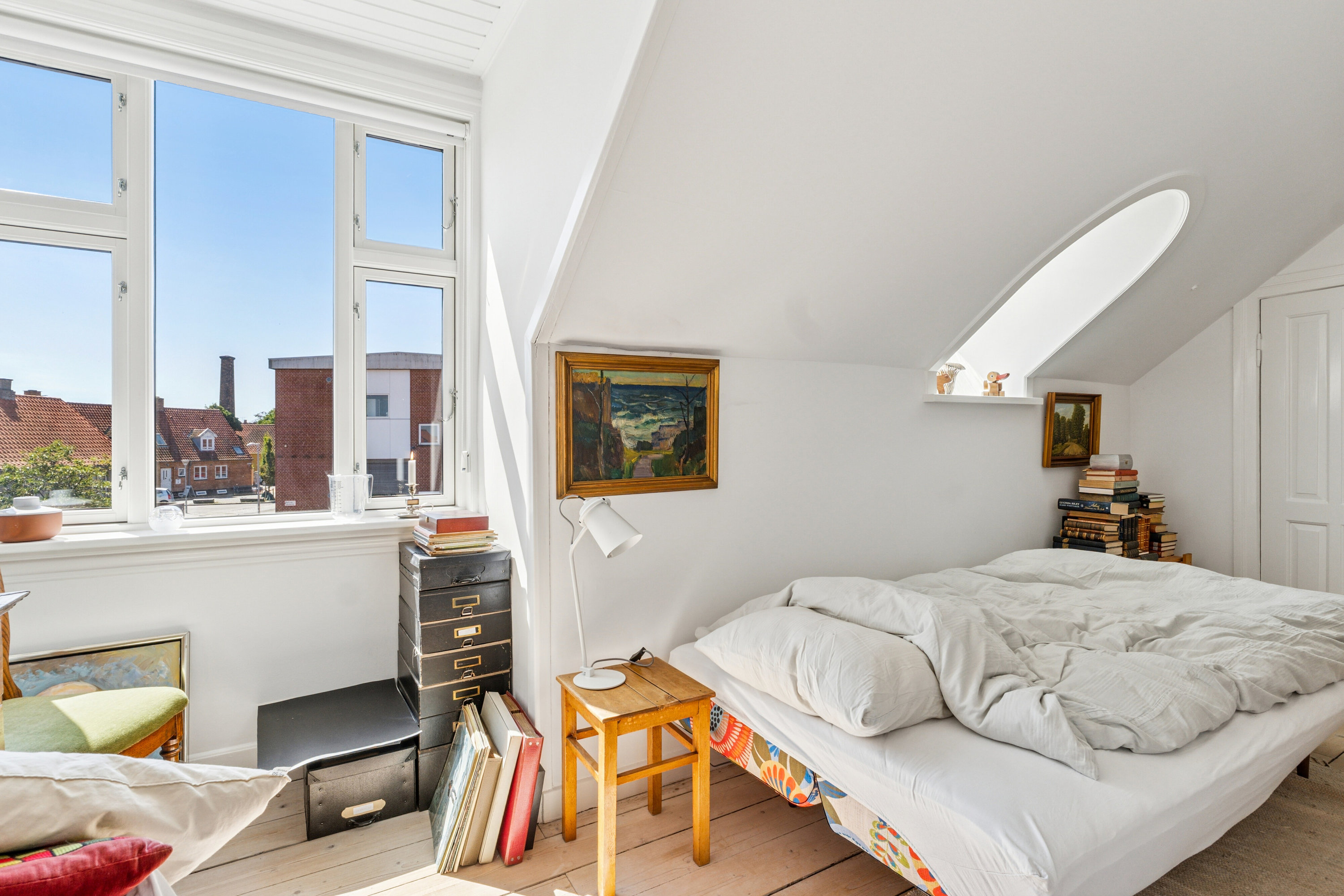 Fremhævet soveværelse billede i fuldskærmstilstand. Billede af Magstræde 3, Rønne, 3700 Rønne