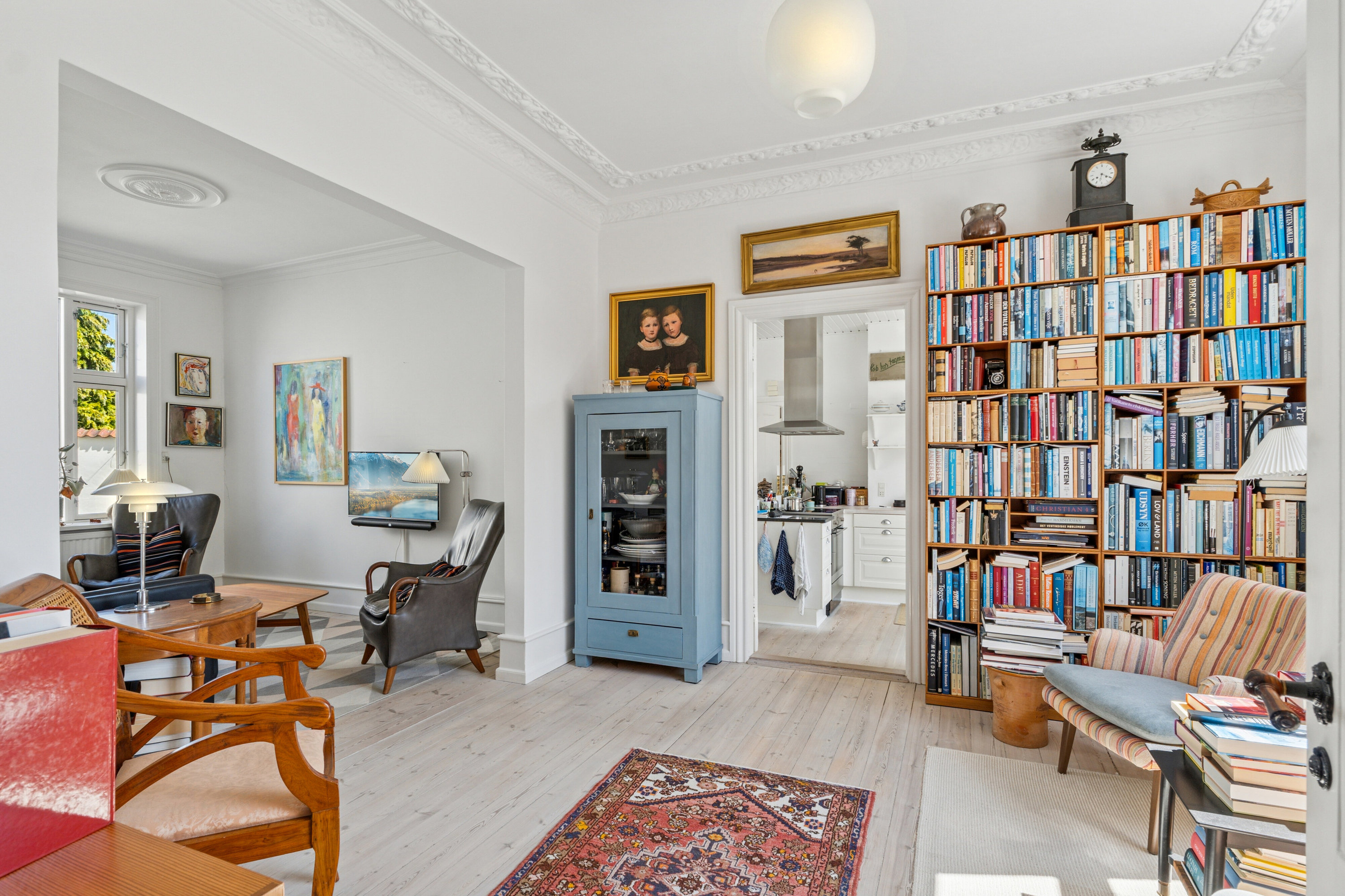 Fremhævet stue billede i fuldskærmstilstand. Billede af Magstræde 3, Rønne, 3700 Rønne