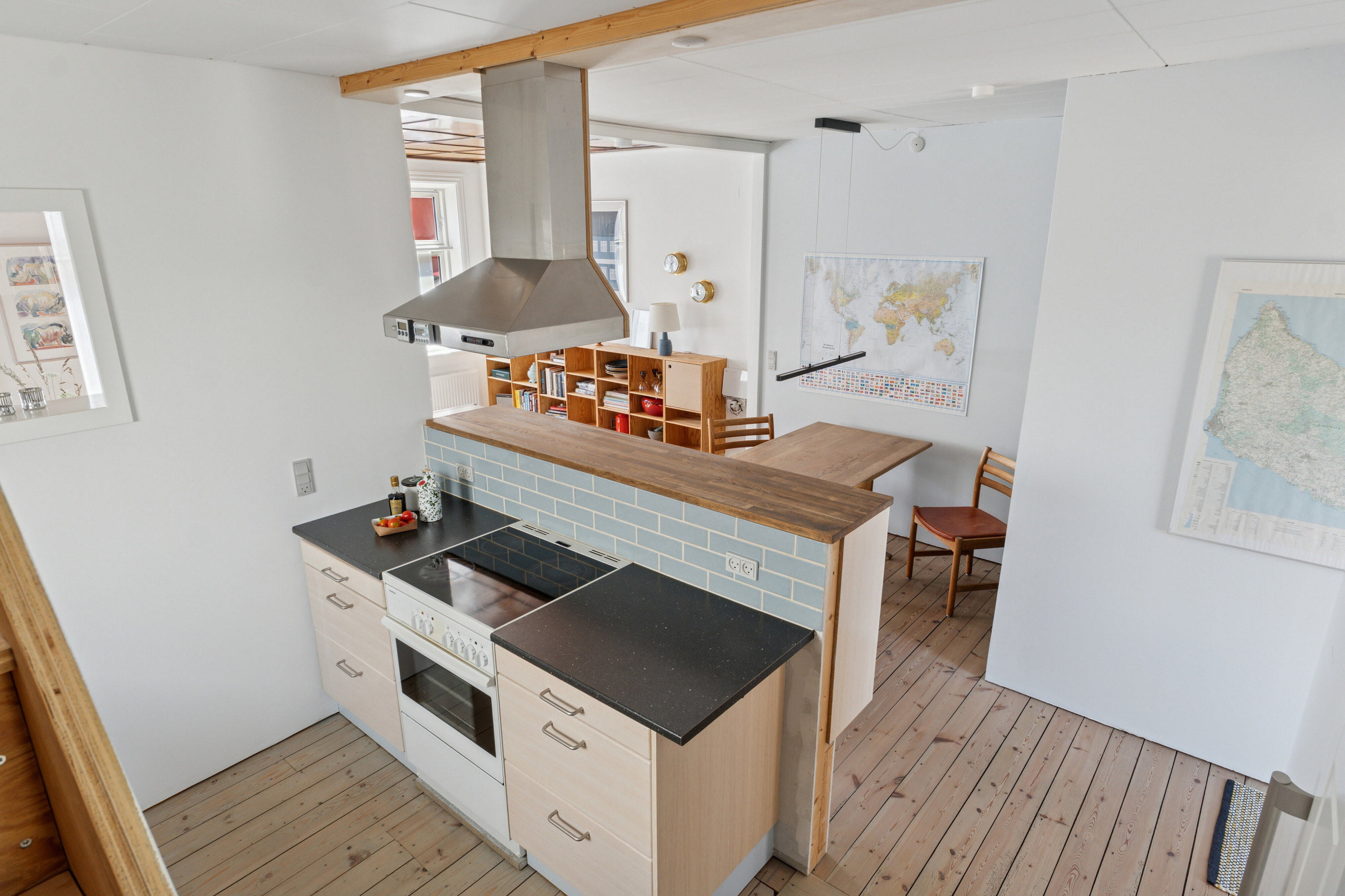 Fremhævet køkken billede i fuldskærmstilstand. Billede af Stormgade 13, Rønne, 3700 Rønne