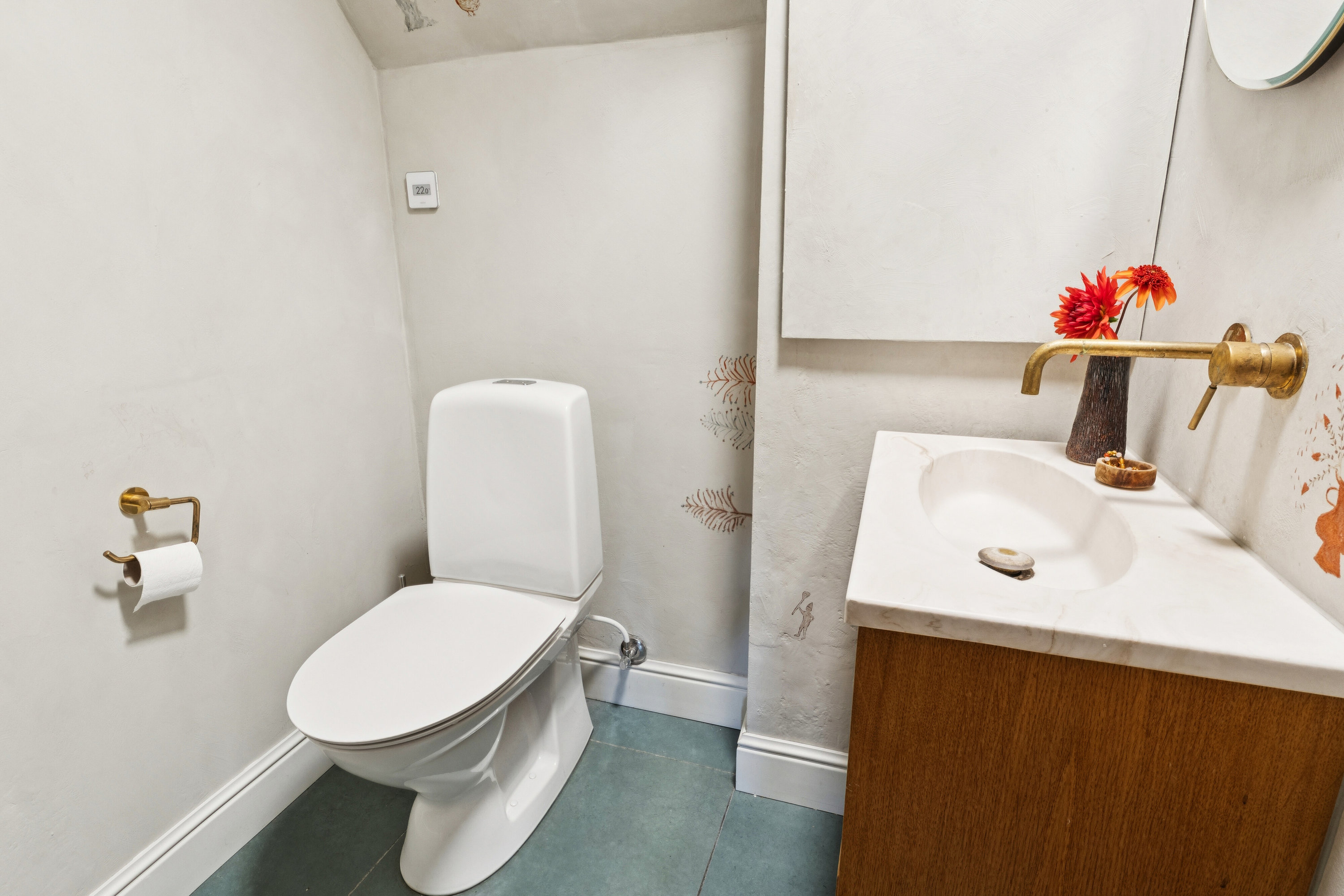 Fremhævet badeværelse billede i fuldskærmstilstand. Billede af Enghavevej 5, 7430 Ikast