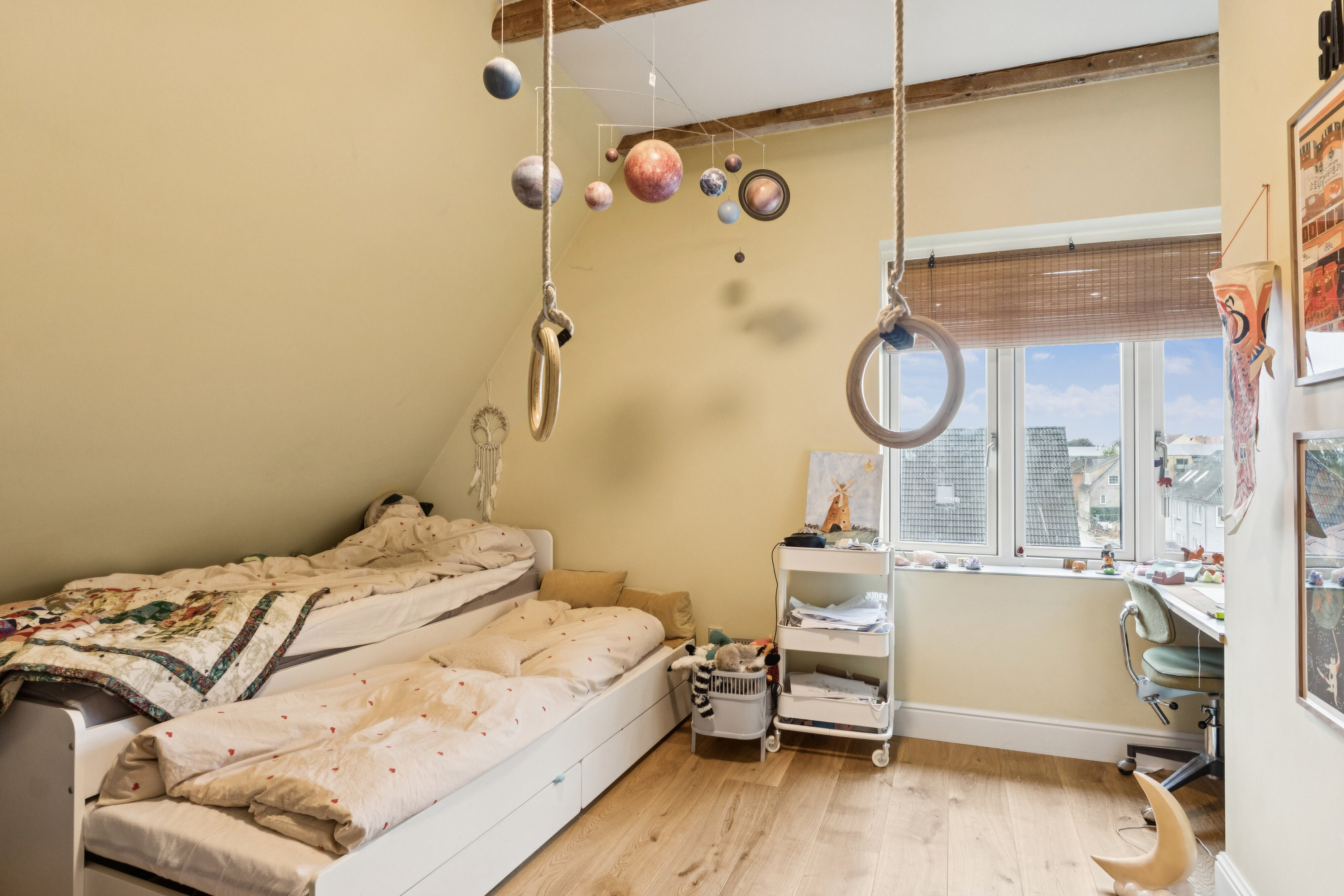 Fremhævet soveværelse billede i fuldskærmstilstand. Billede af Enghavevej 5, 7430 Ikast