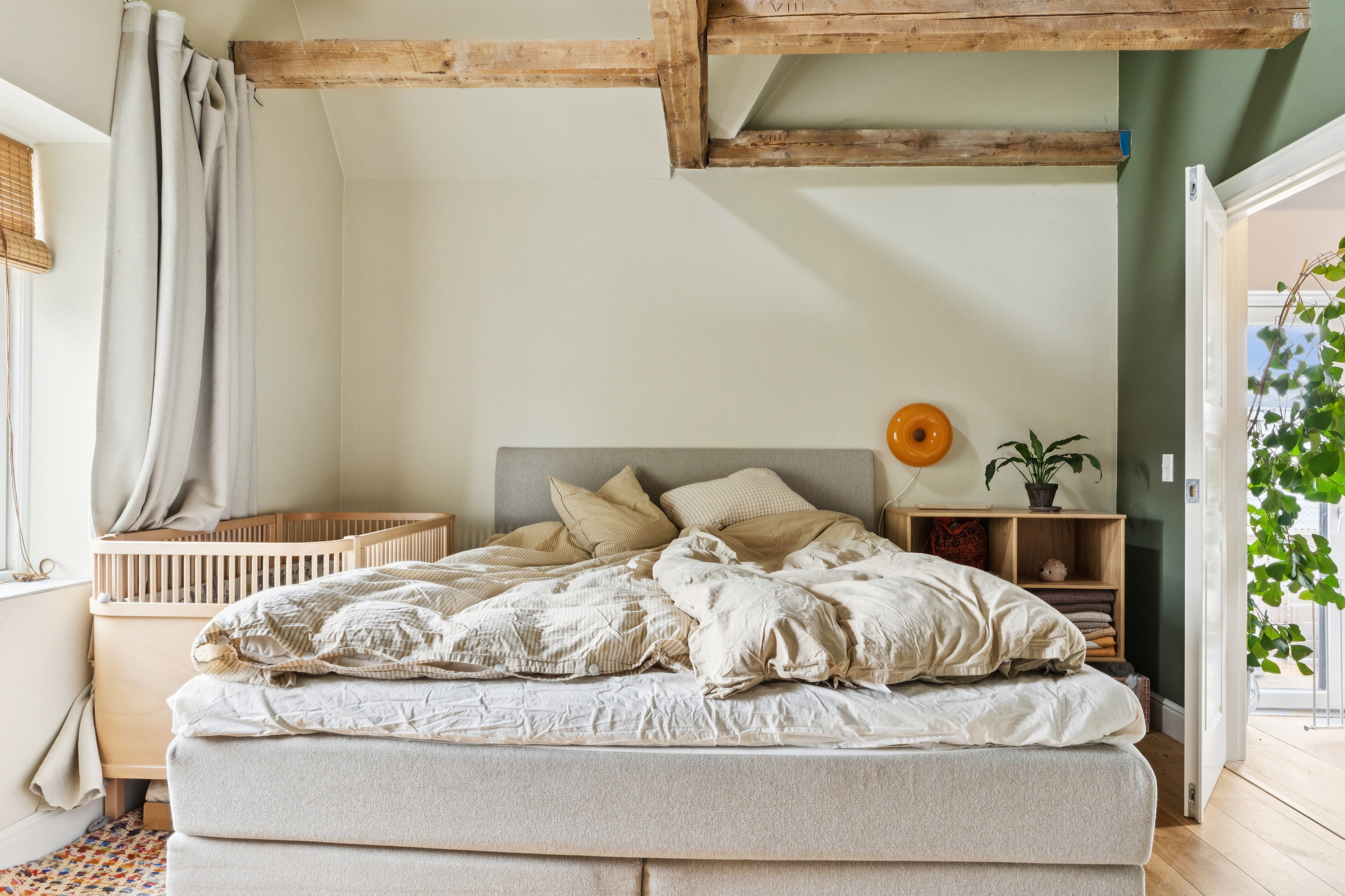 Fremhævet soveværelse billede i fuldskærmstilstand. Billede af Enghavevej 5, 7430 Ikast