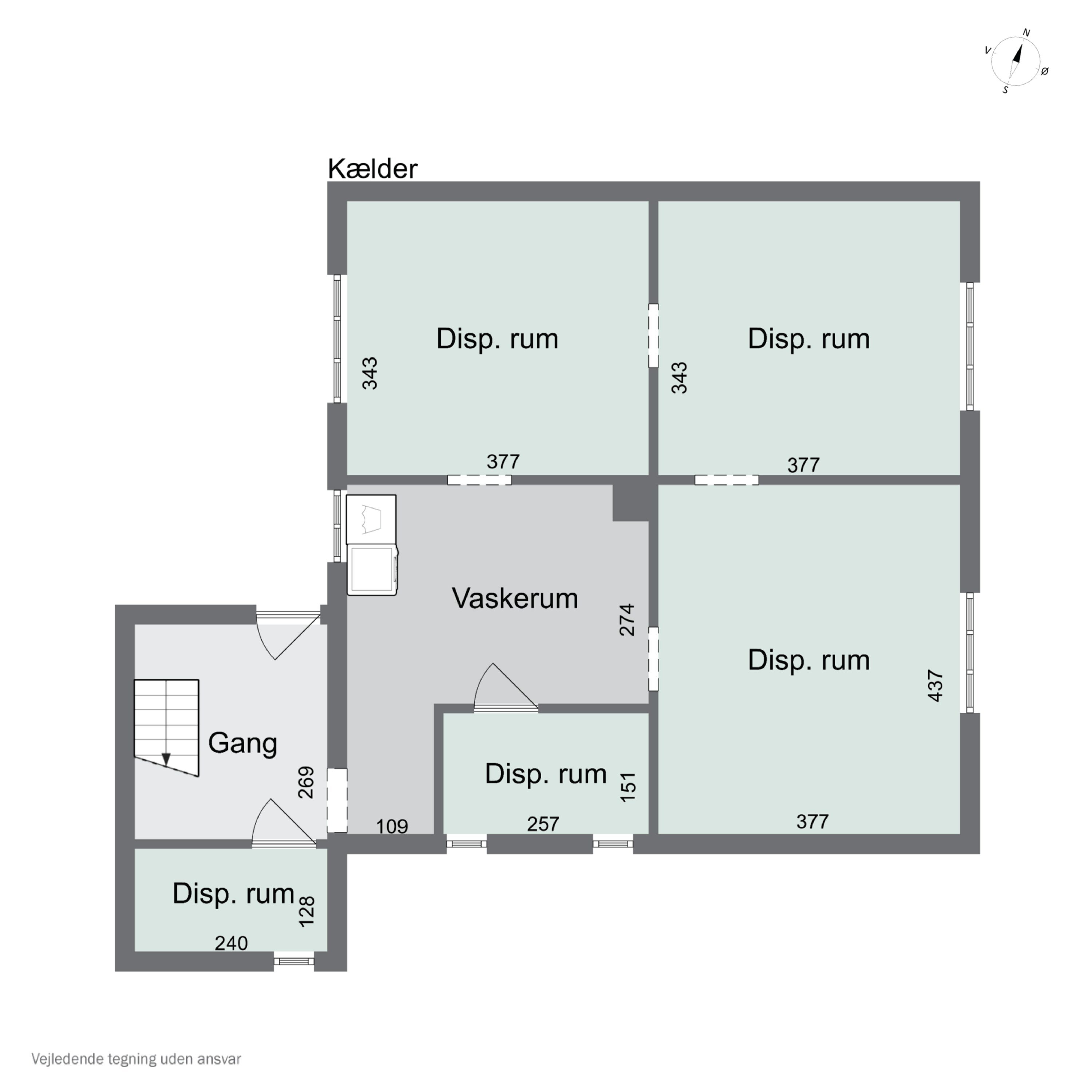 Plantegninger billede af Enghavevej 5, 7430 Ikast