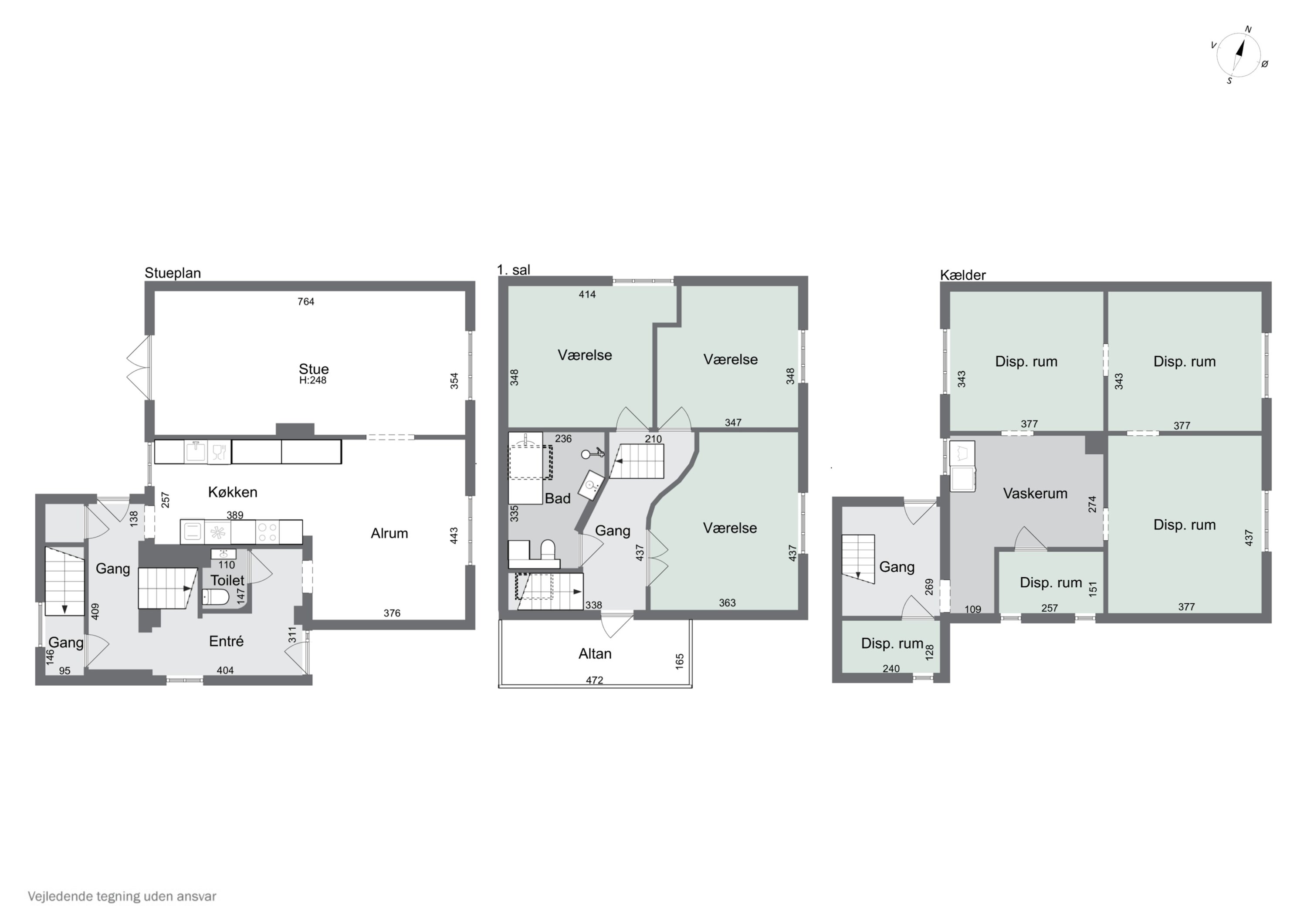 Plantegninger billede af Enghavevej 5, 7430 Ikast