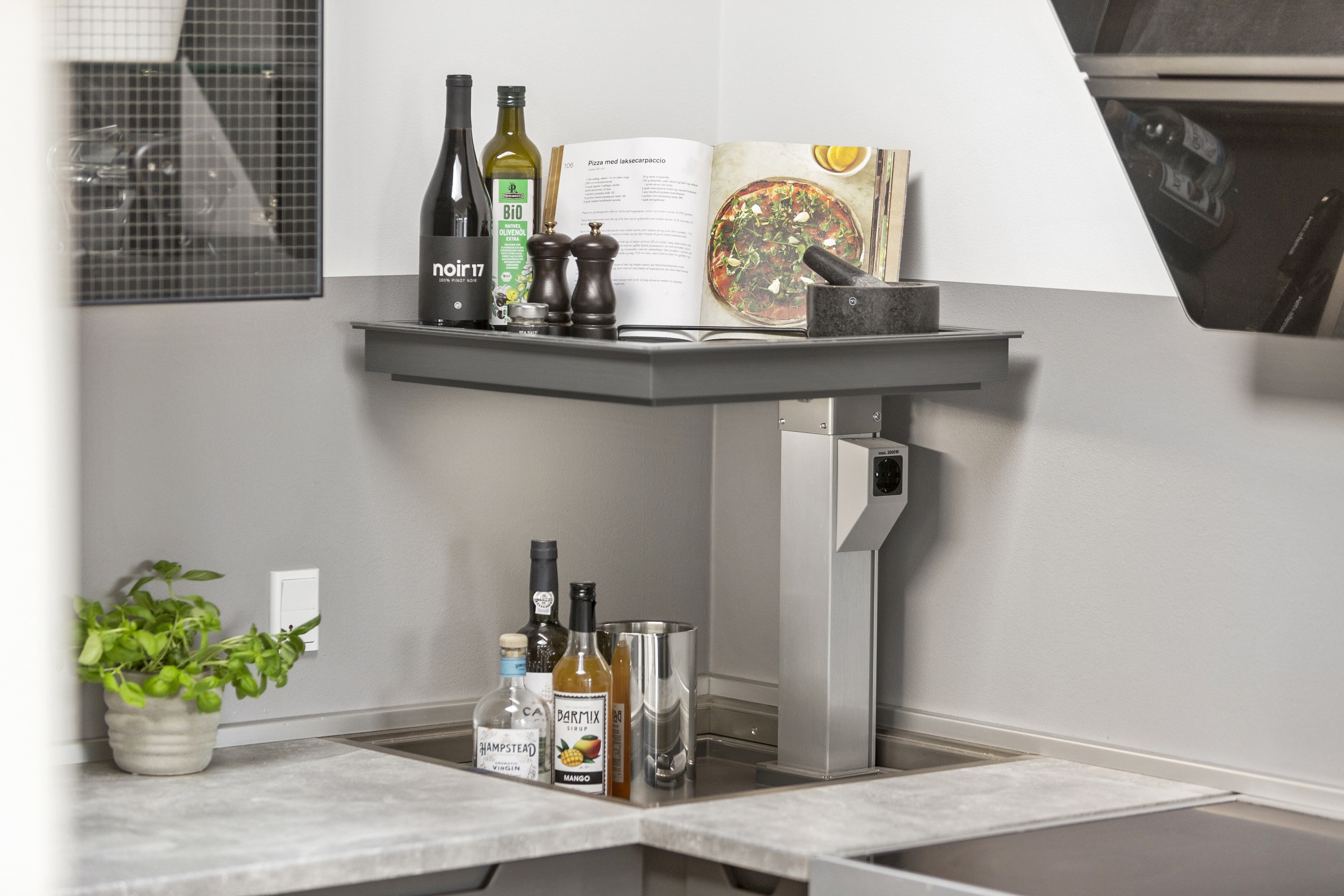 Fremhævet køkken billede i fuldskærmstilstand. Billede af Kirkevej 7B, 1., 8362 Hørning