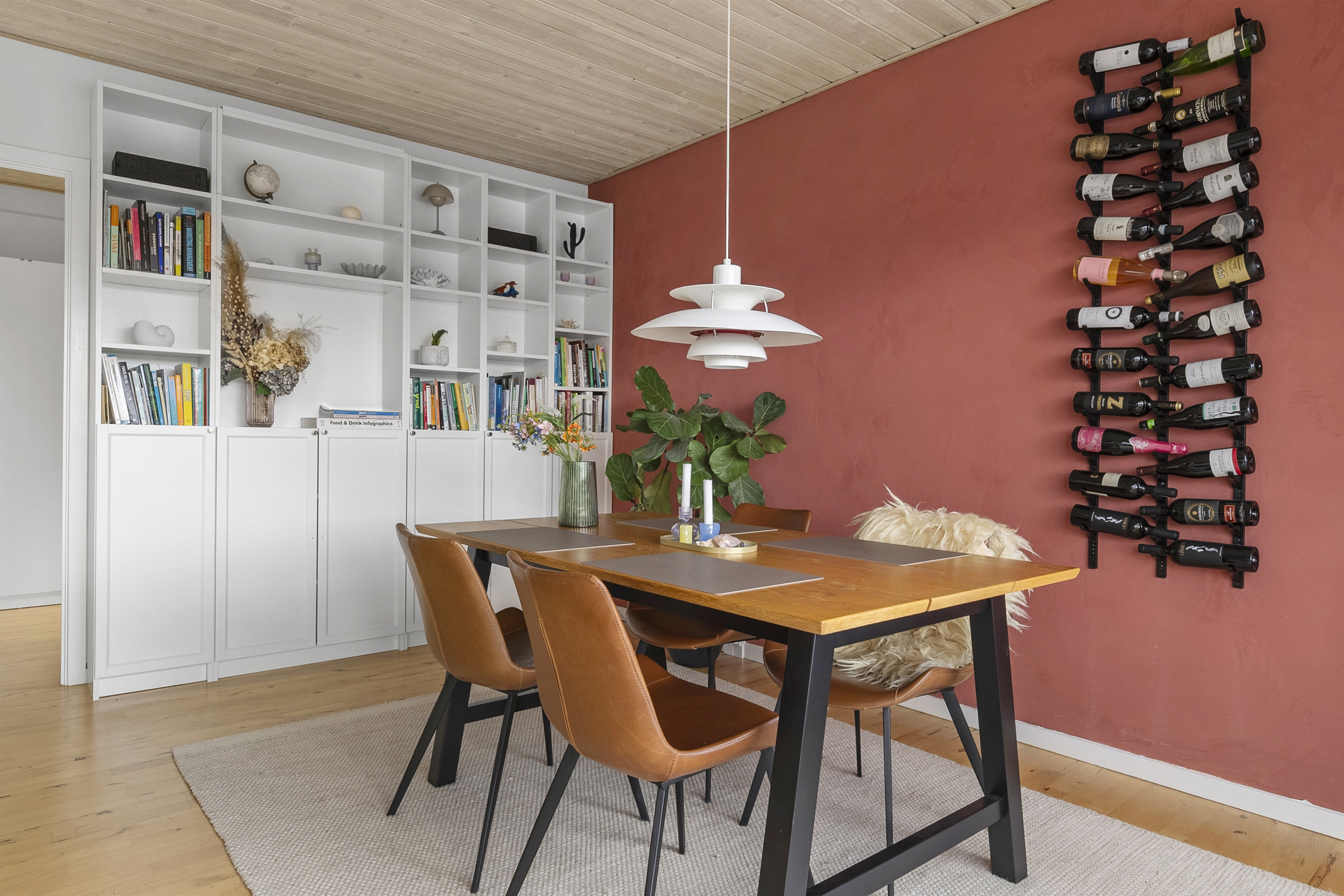 Fremhævet spisestue billede i fuldskærmstilstand. Billede af Kirkevej 7B, 1., 8362 Hørning