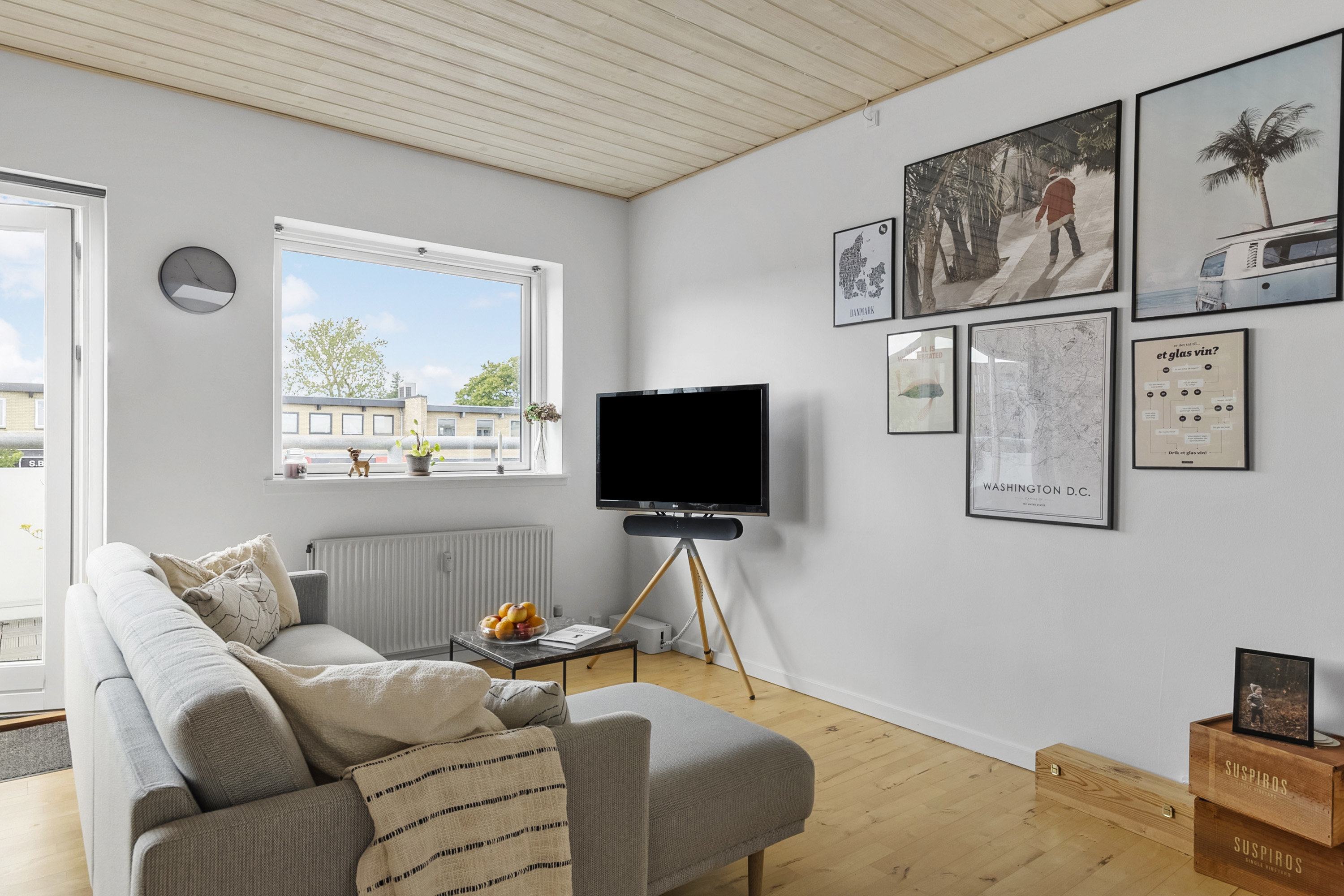 Fremhævet stue billede i fuldskærmstilstand. Billede af Kirkevej 7B, 1., 8362 Hørning