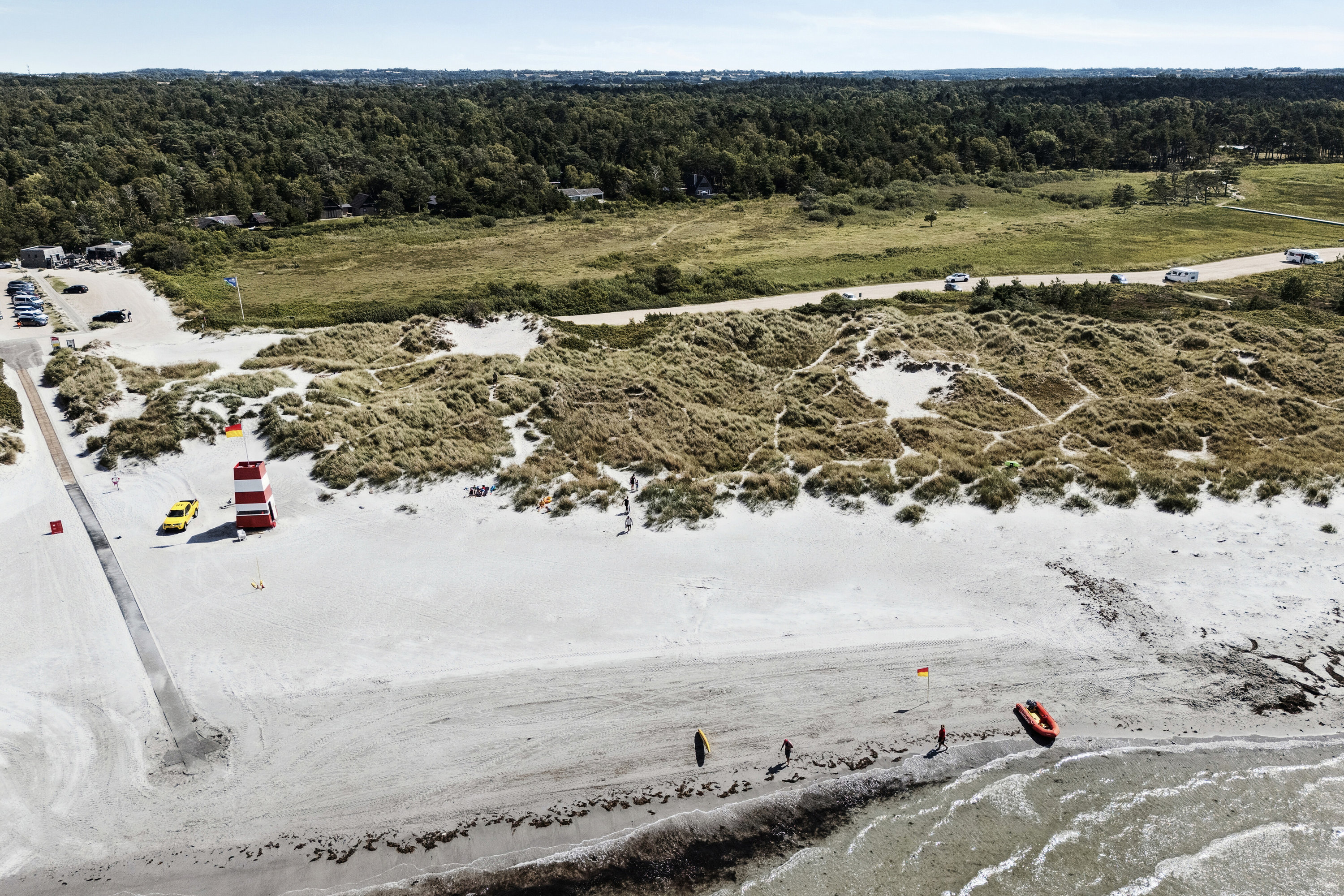 Miniaturebillede 2: luftfoto. Billede af Lysholmparken 53, Gudmindrup Lyng, 4573 Højby