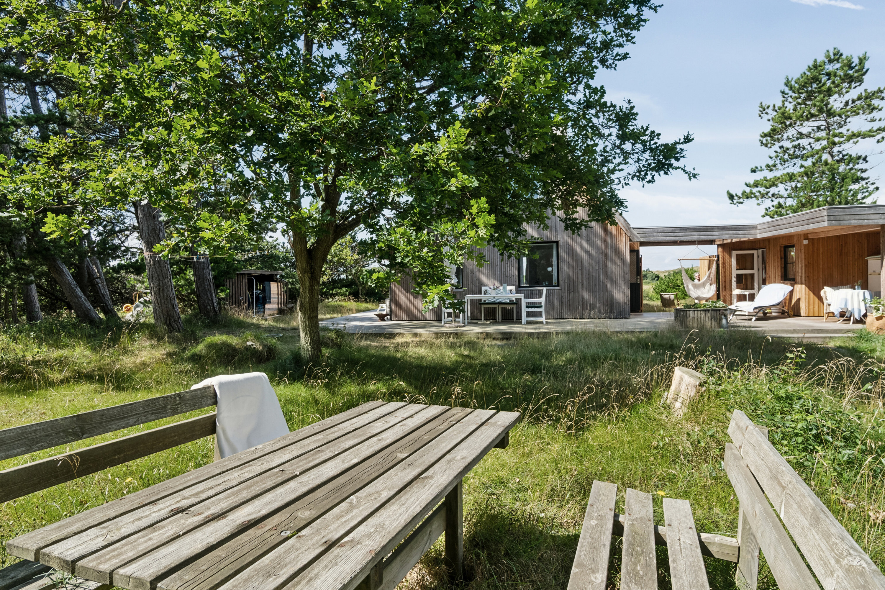Fremhævet terrasse billede i fuldskærmstilstand. Billede af Lysholmparken 53, Gudmindrup Lyng, 4573 Højby