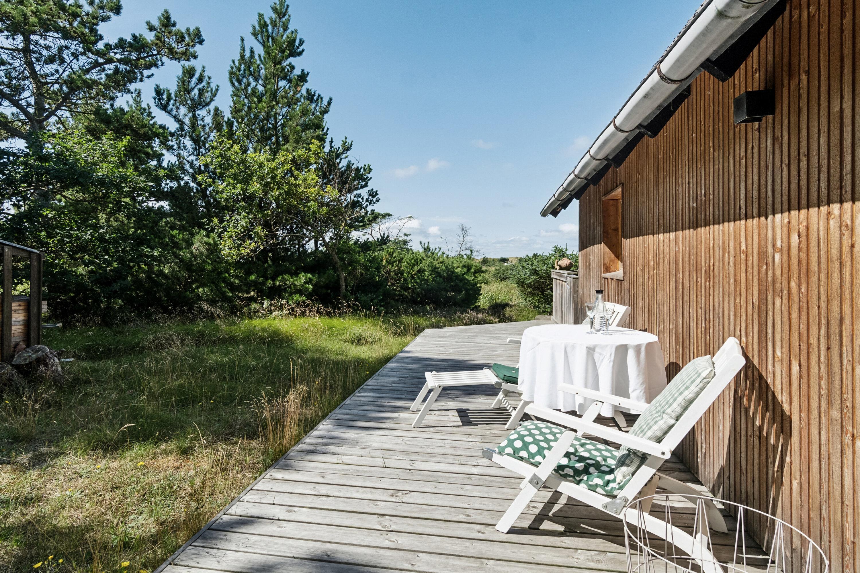 Fremhævet terrasse billede i fuldskærmstilstand. Billede af Lysholmparken 53, Gudmindrup Lyng, 4573 Højby