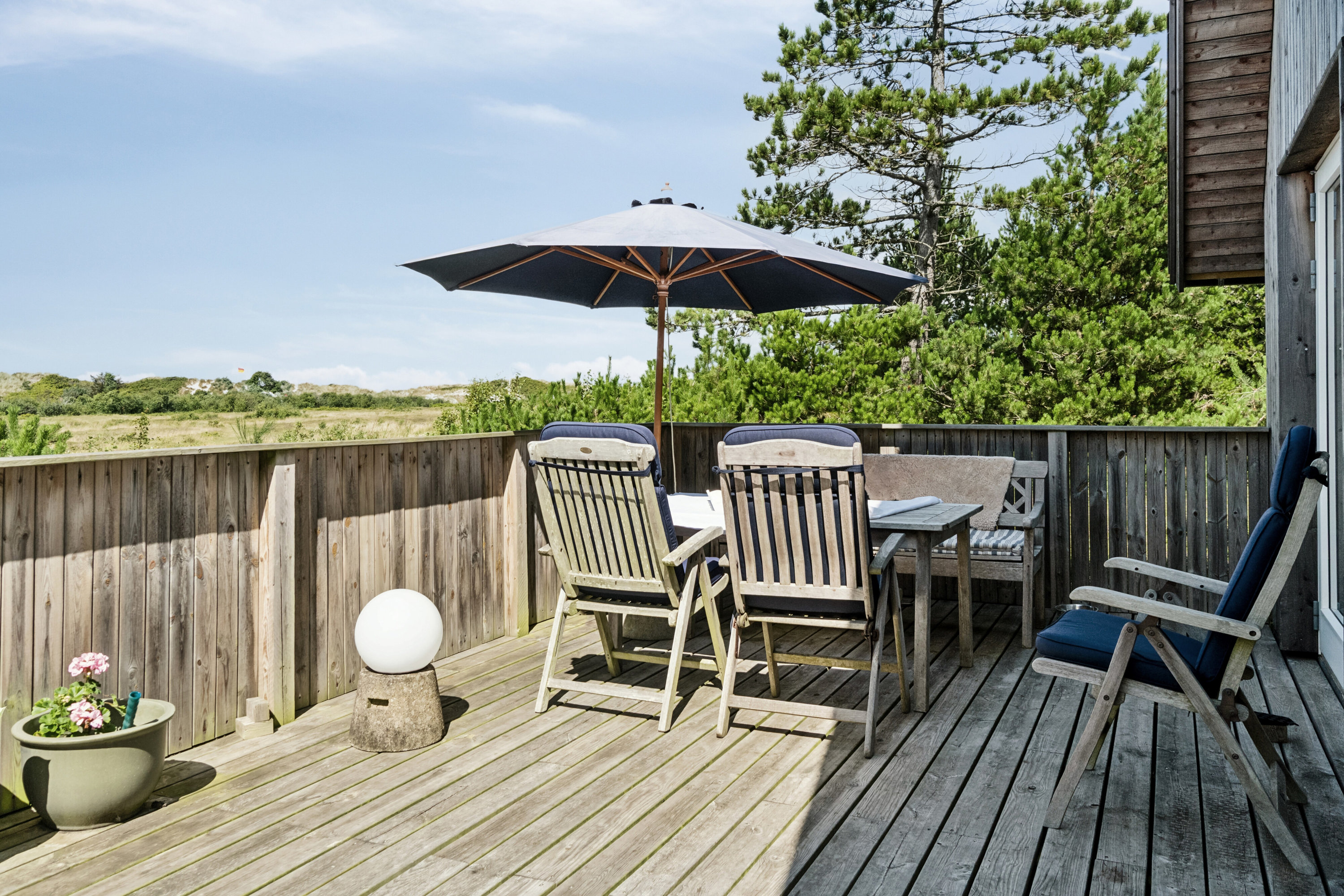 Fremhævet terrasse billede i fuldskærmstilstand. Billede af Lysholmparken 53, Gudmindrup Lyng, 4573 Højby