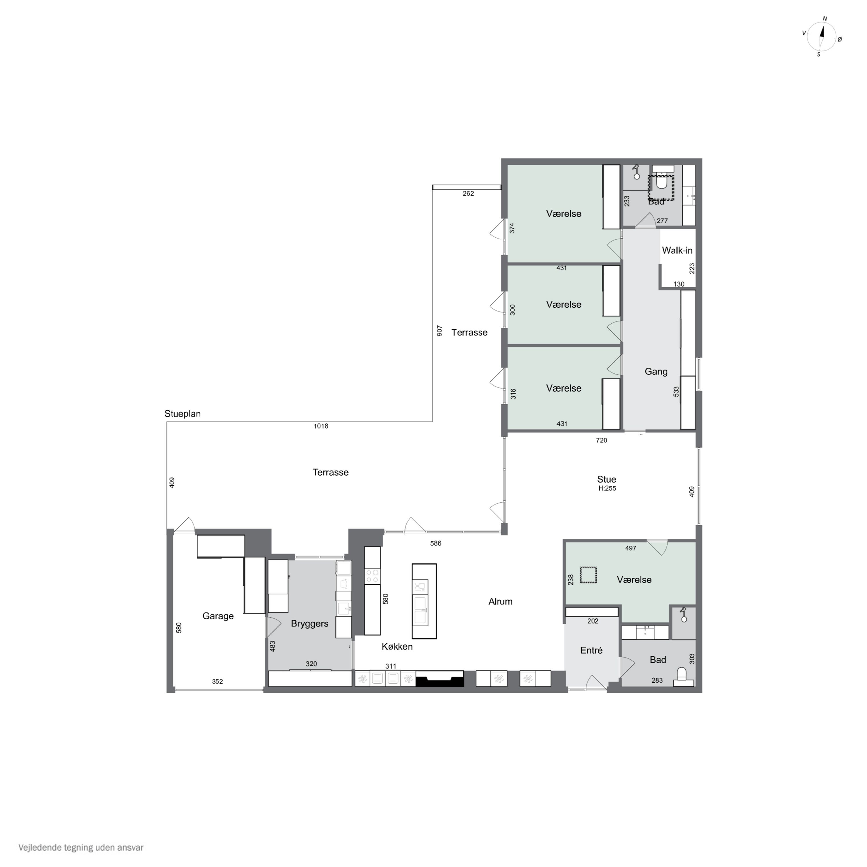 Plantegninger billede af Herthalund 11, 4200 Slagelse