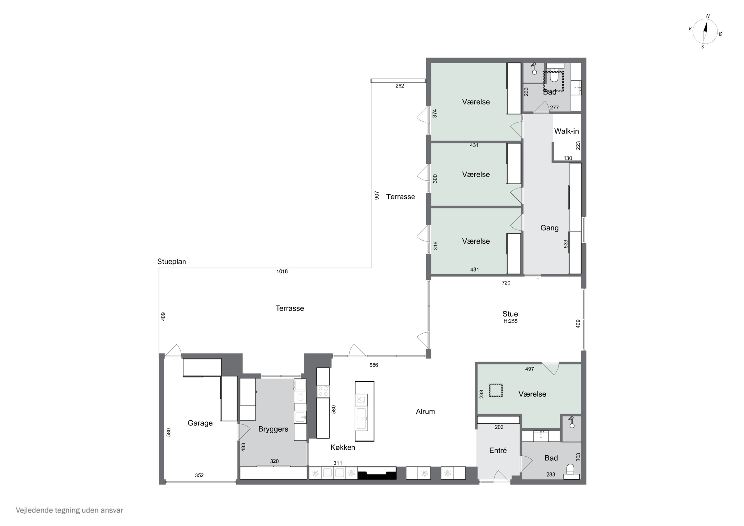 Plantegninger billede af Herthalund 11, 4200 Slagelse