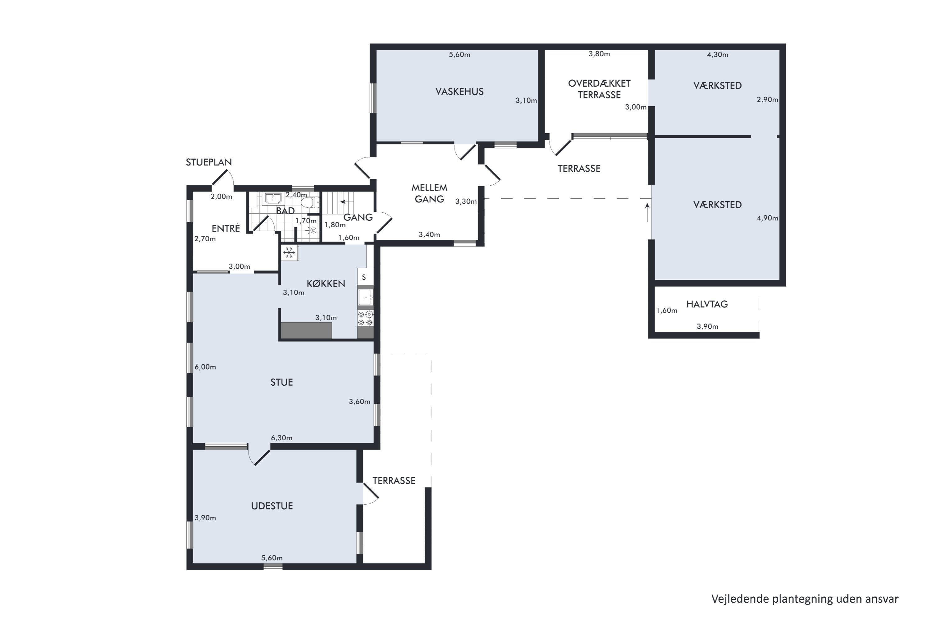 Plantegninger billede af Ostrupvej 3, 4295 Stenlille