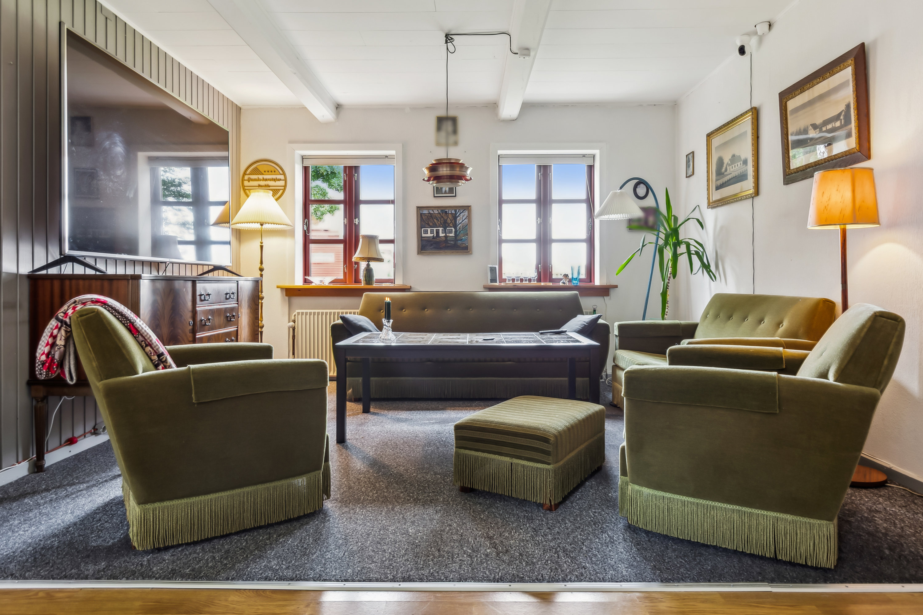 Fremhævet stue billede i fuldskærmstilstand. Billede af Ostrupvej 3, 4295 Stenlille