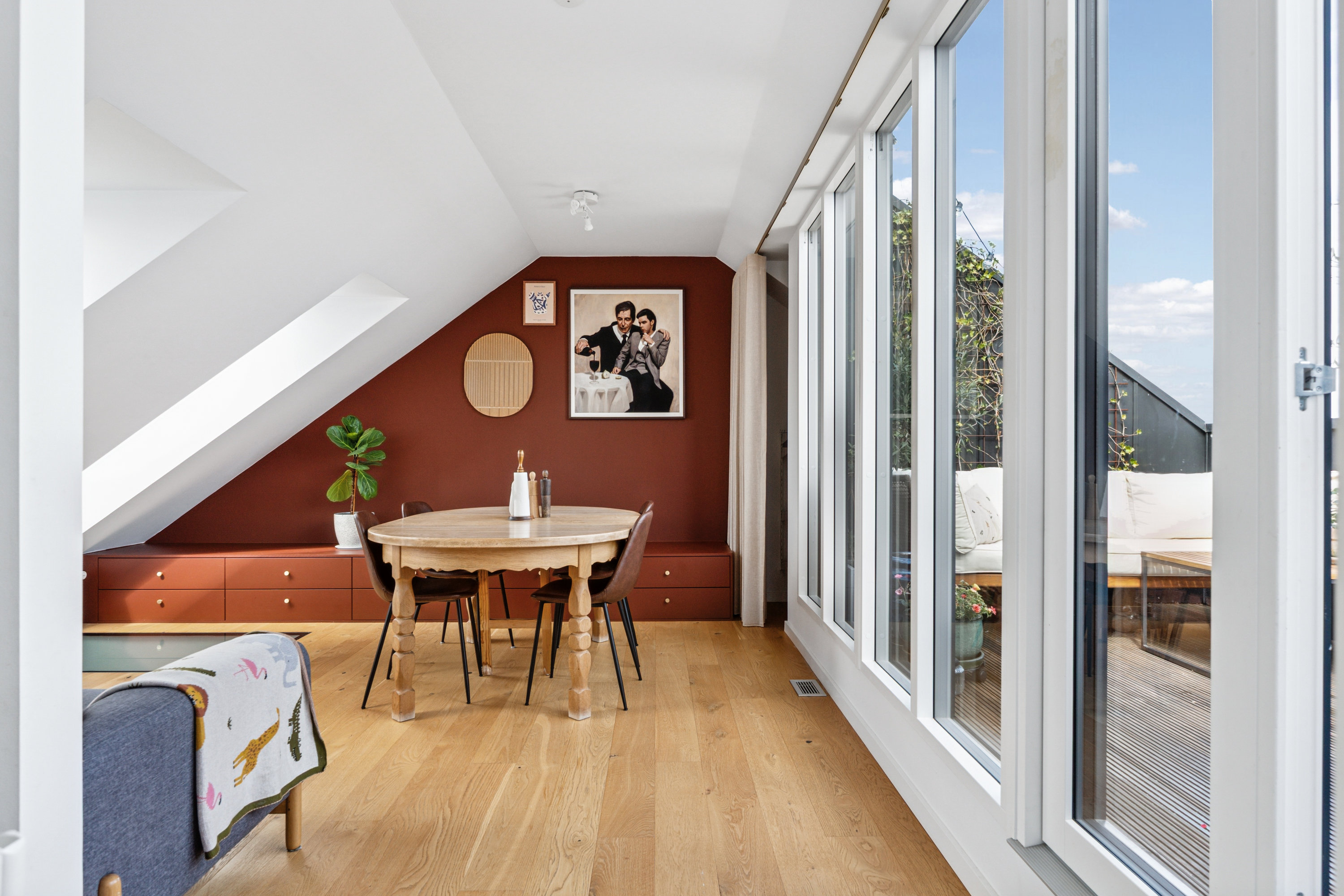 Fremhævet stue billede i fuldskærmstilstand. Billede af Hørsholmsgade 22E, 5., 2200 København N