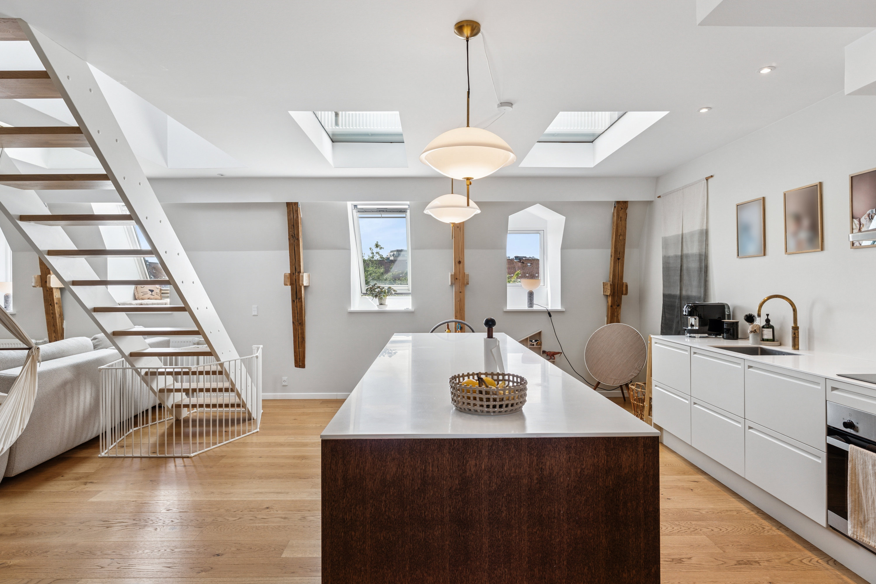 Fremhævet køkken billede i fuldskærmstilstand. Billede af Hørsholmsgade 22E, 5., 2200 København N