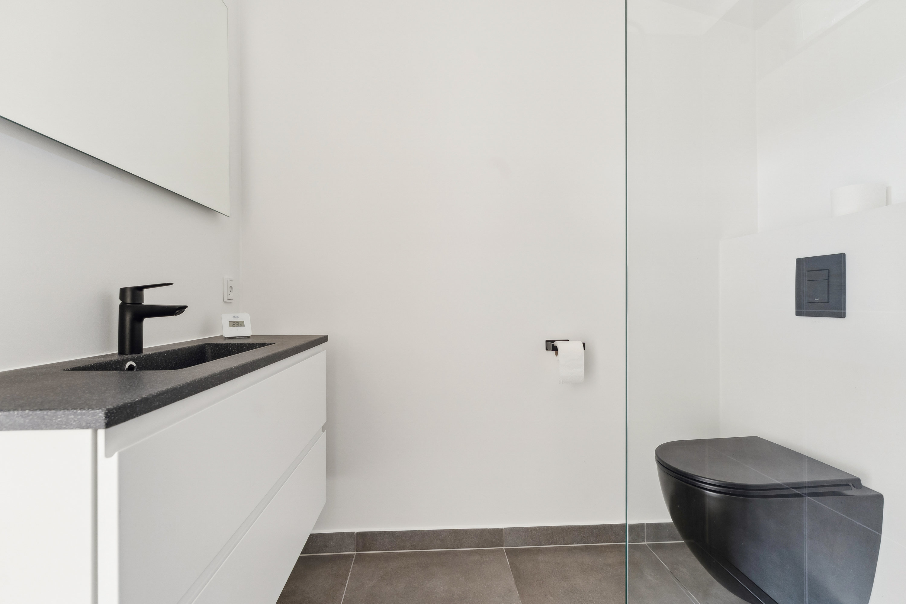 Fremhævet badeværelse billede i fuldskærmstilstand. Billede af Mærsk Andersens Vej 15A, 8930 Randers NØ