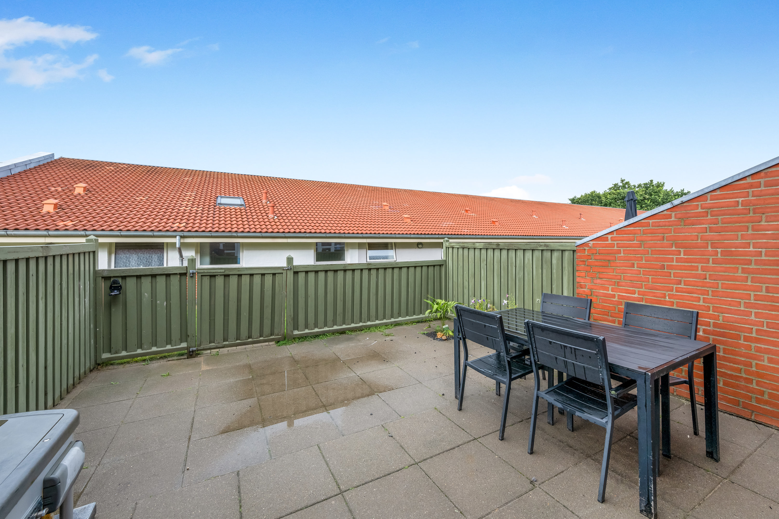 Fremhævet terrasse billede i fuldskærmstilstand. Billede af Kirkehøjvej 38J, N3., Bork Havn, 6893 Hemmet