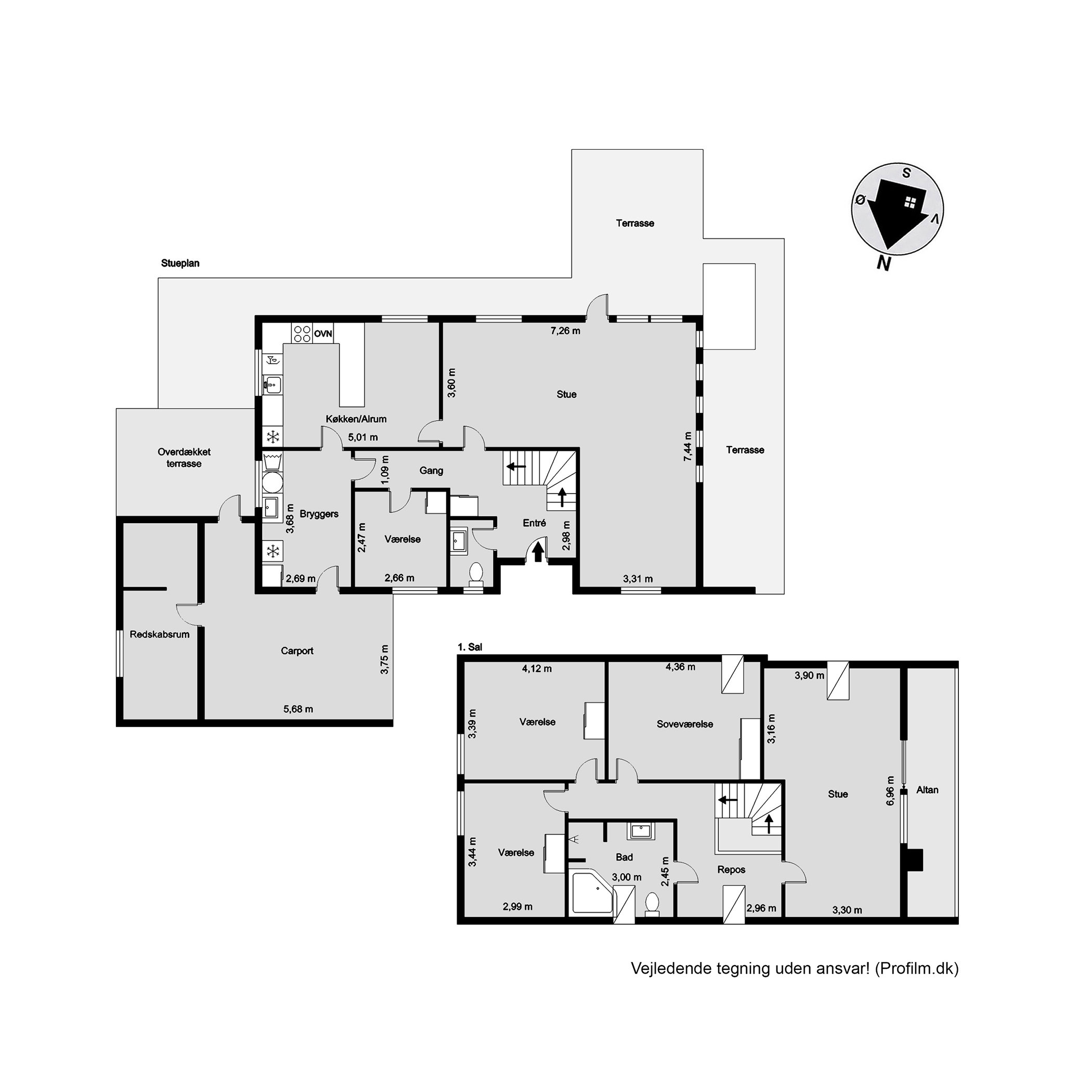 Plantegninger billede af Grydhøj 14, Bramdrupdam, 6000 Kolding