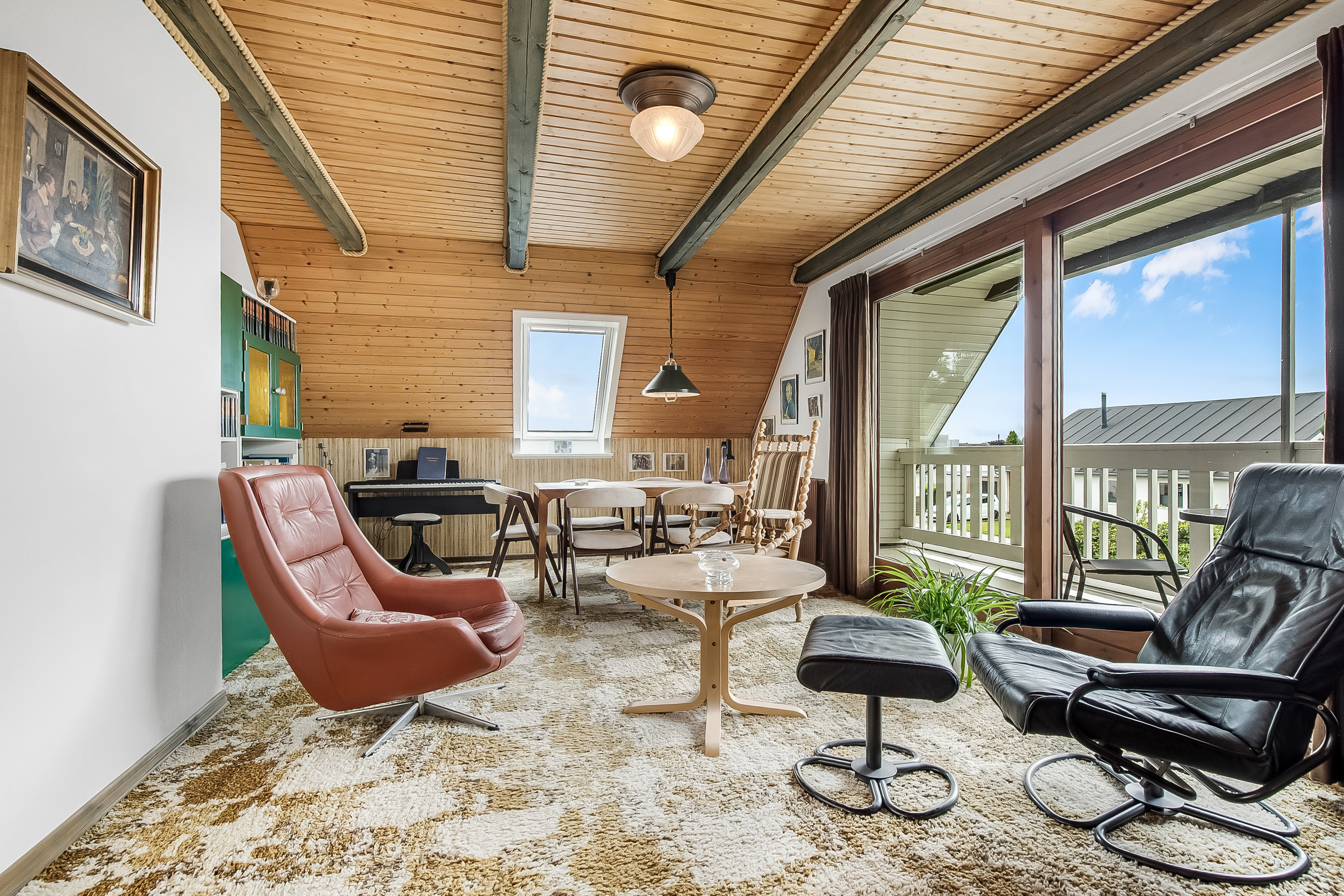 Fremhævet stue billede i fuldskærmstilstand. Billede af Grydhøj 14, Bramdrupdam, 6000 Kolding