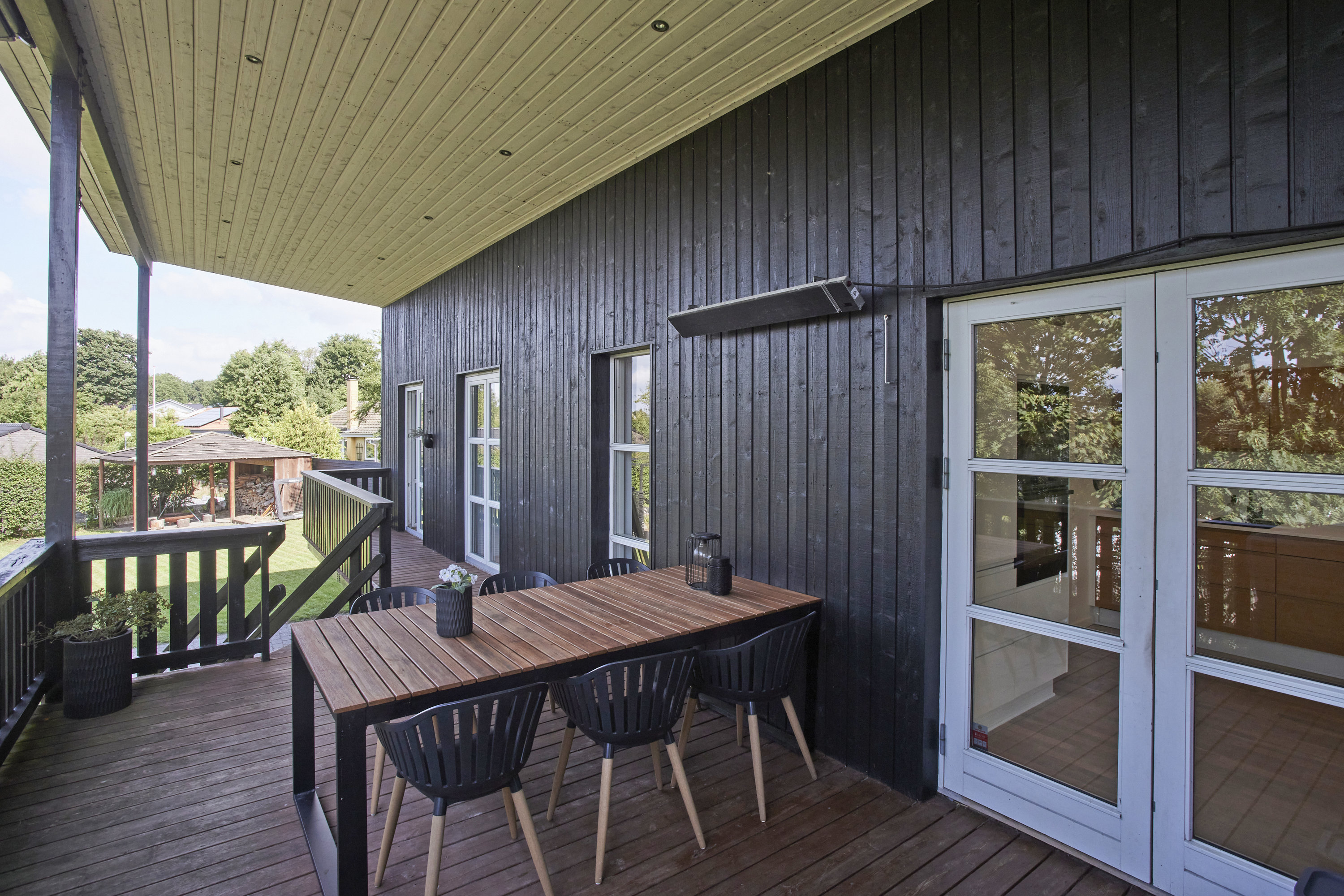 Fremhævet altan billede i fuldskærmstilstand. Billede af Vroldvej 144, Vrold, 8660 Skanderborg