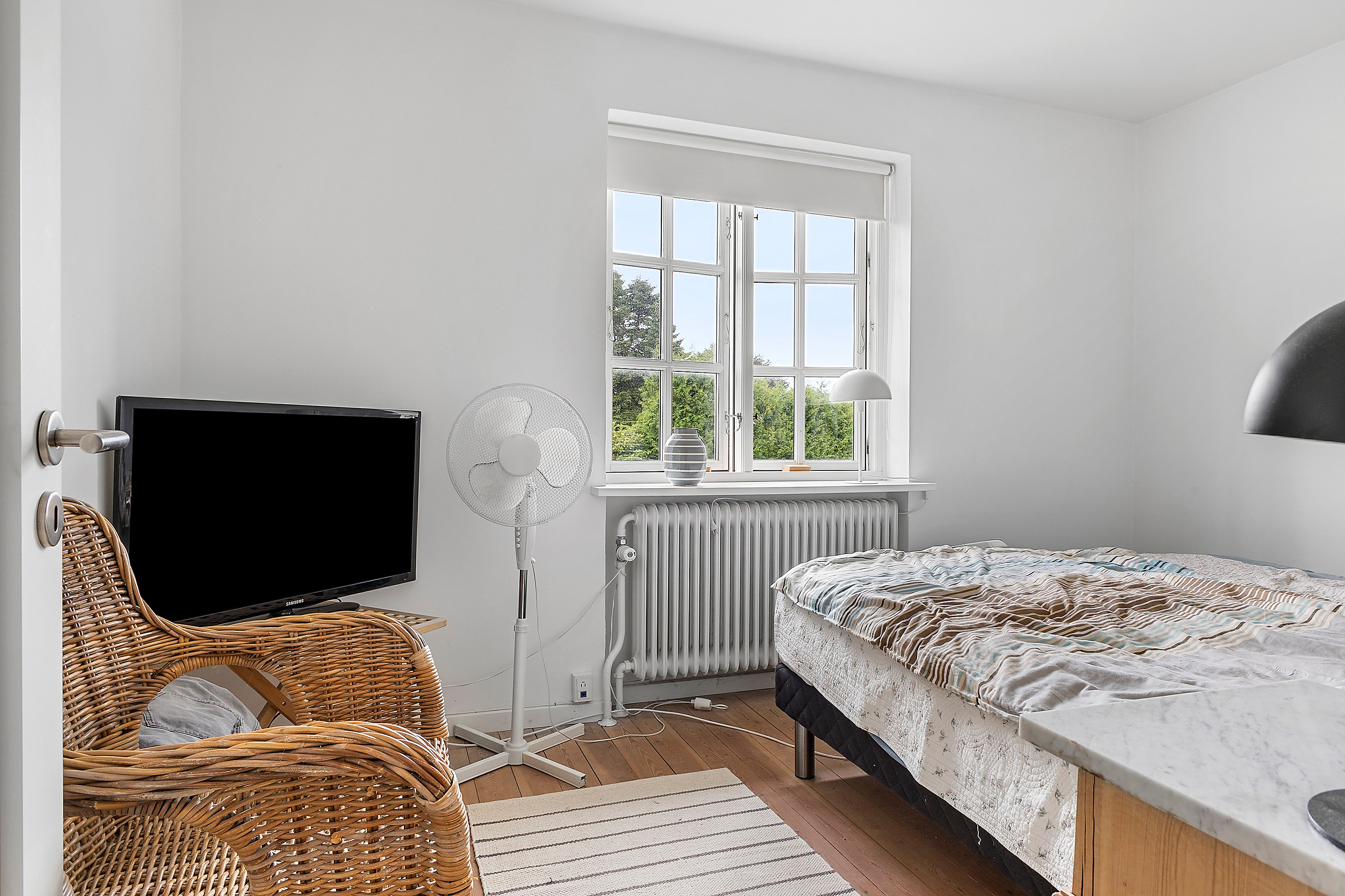 Fremhævet soveværelse billede i fuldskærmstilstand. Billede af Ryes Møllevej 62, 6100 Haderslev