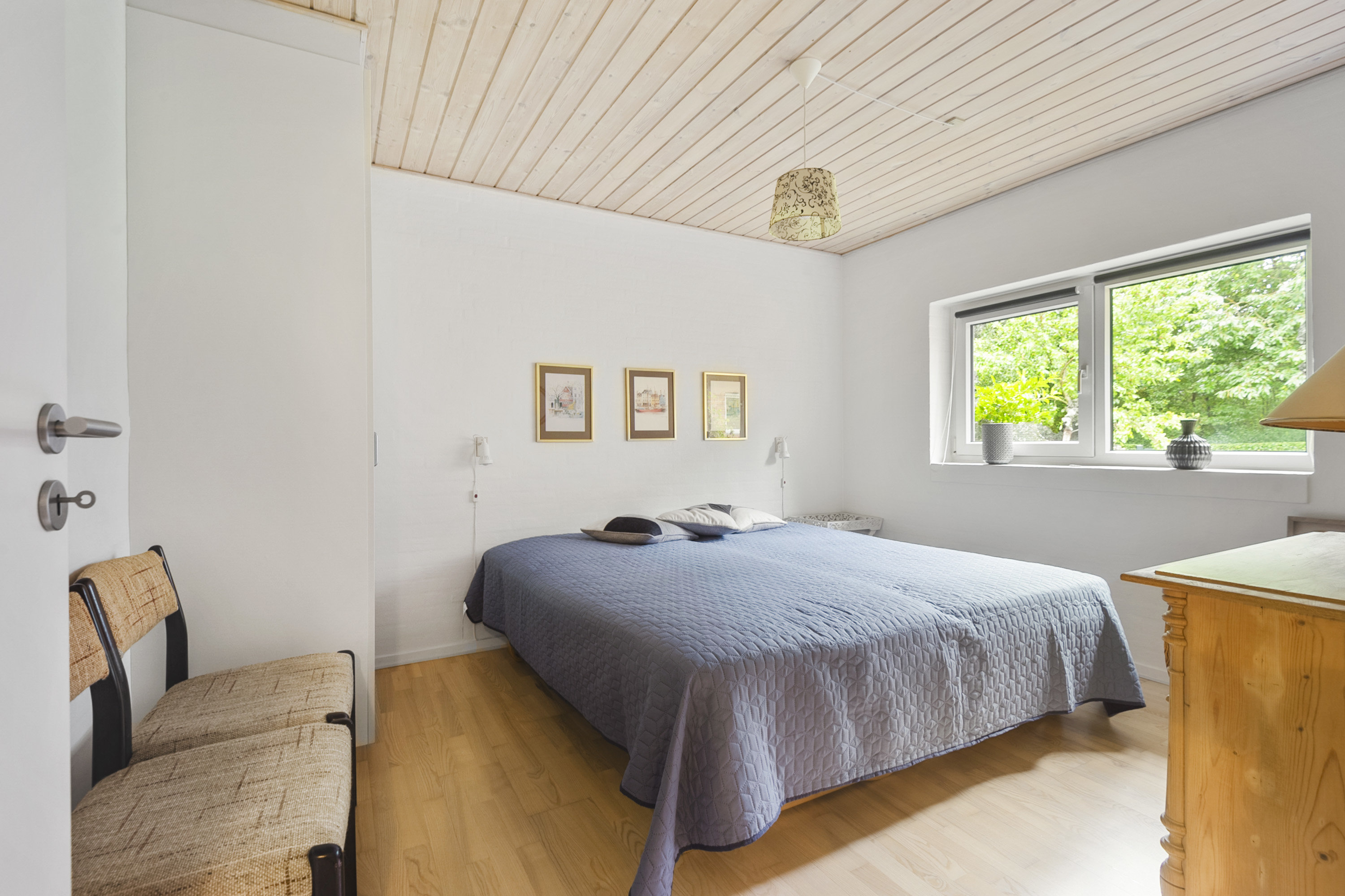 Fremhævet soveværelse billede i fuldskærmstilstand. Billede af Nørremarksvej 25, 6800 Varde