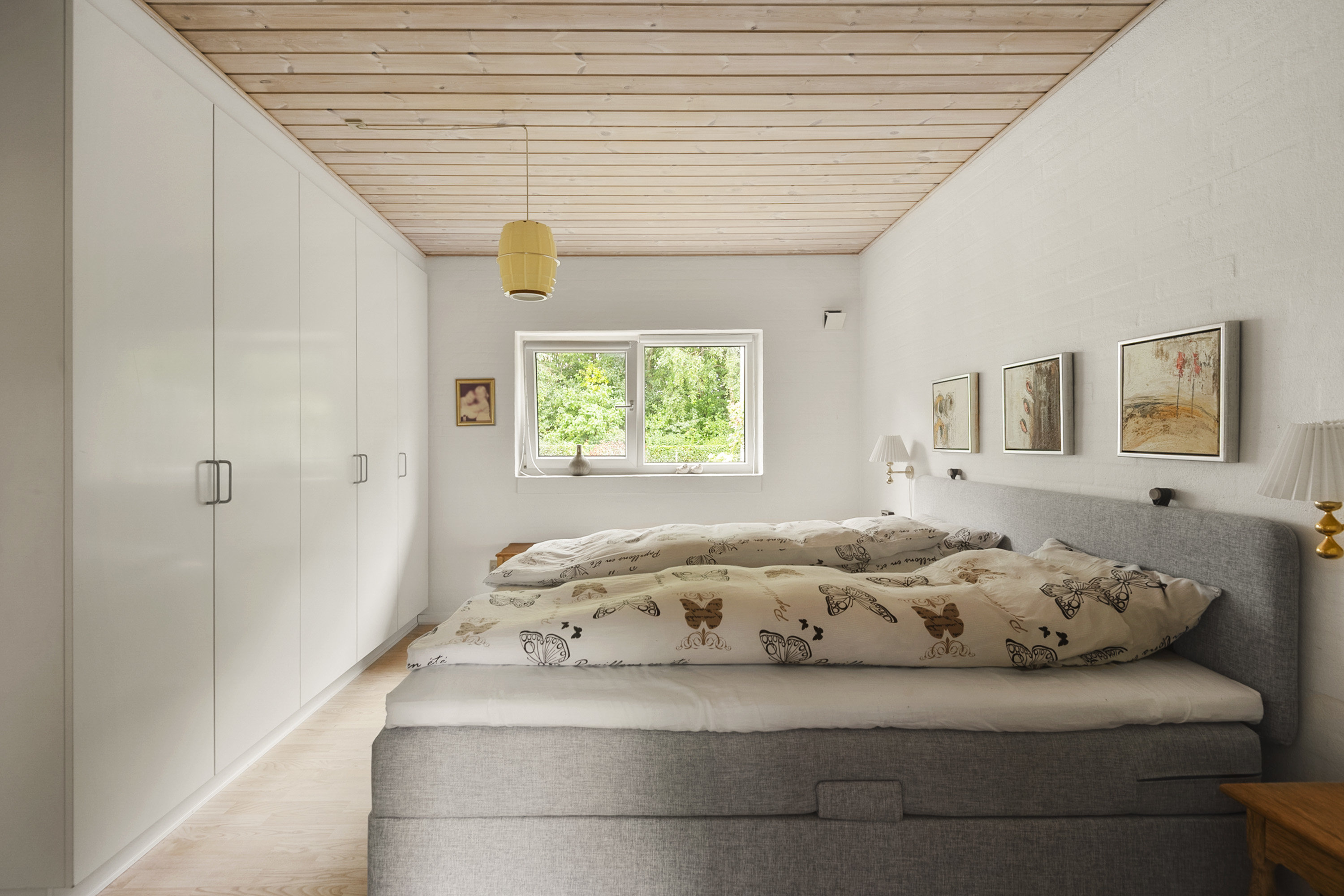 Fremhævet soveværelse billede i fuldskærmstilstand. Billede af Nørremarksvej 25, 6800 Varde