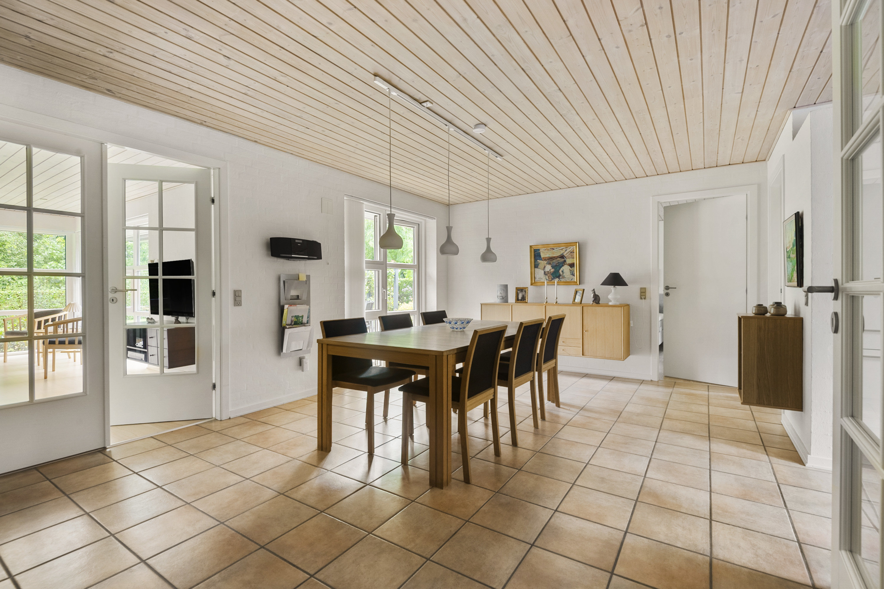 Fremhævet spisestue billede i fuldskærmstilstand. Billede af Nørremarksvej 25, 6800 Varde