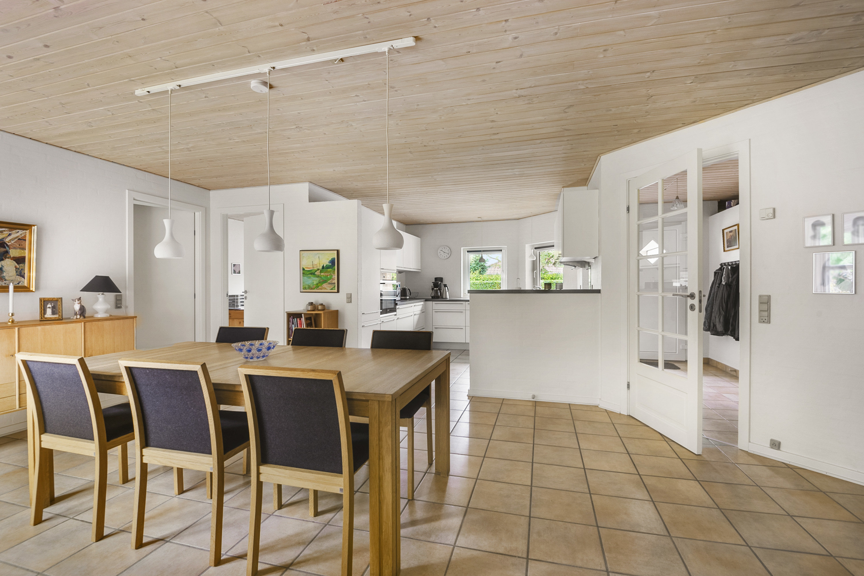 Fremhævet spisestue billede i fuldskærmstilstand. Billede af Nørremarksvej 25, 6800 Varde