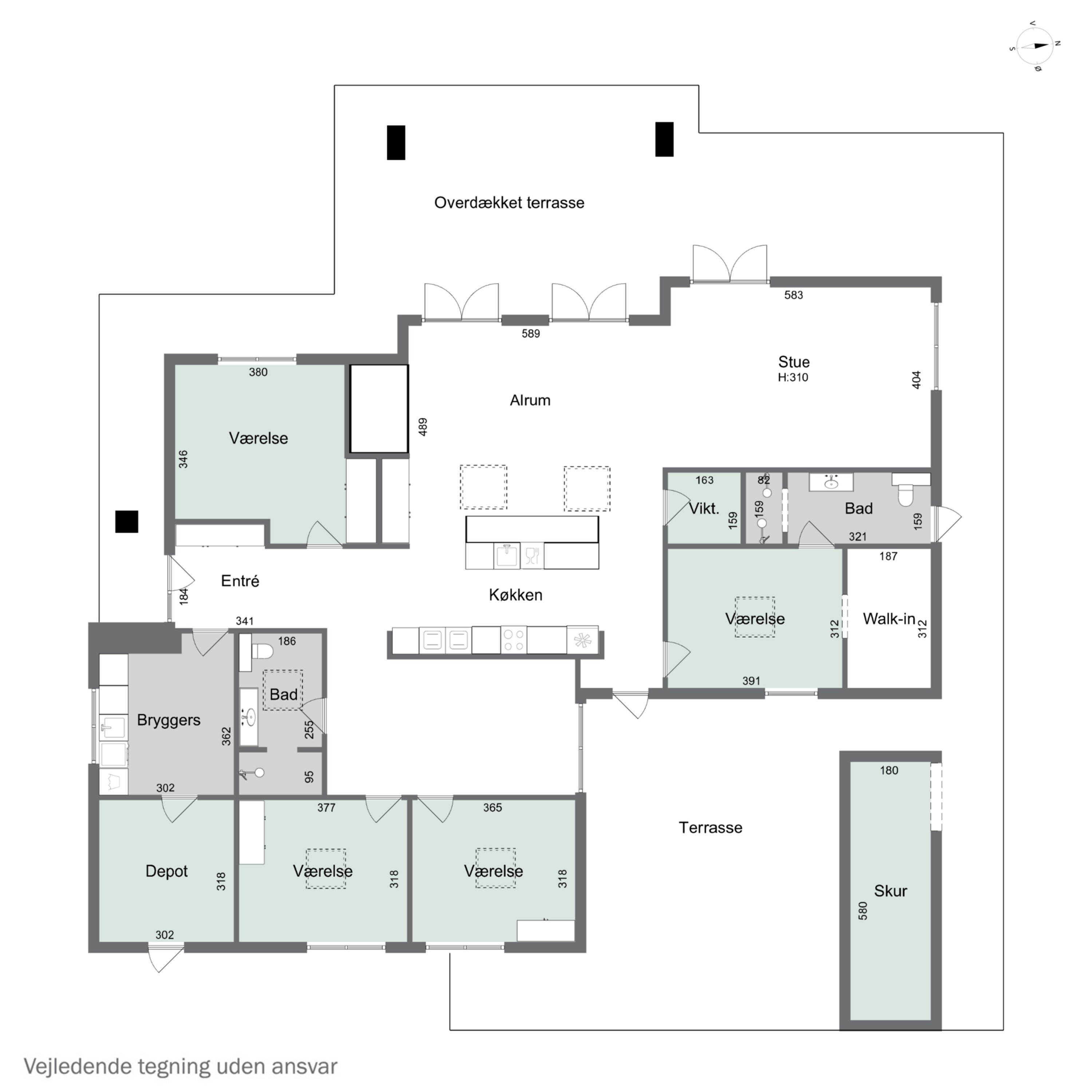 Plantegninger billede af Stjernebakken 85, 4200 Slagelse