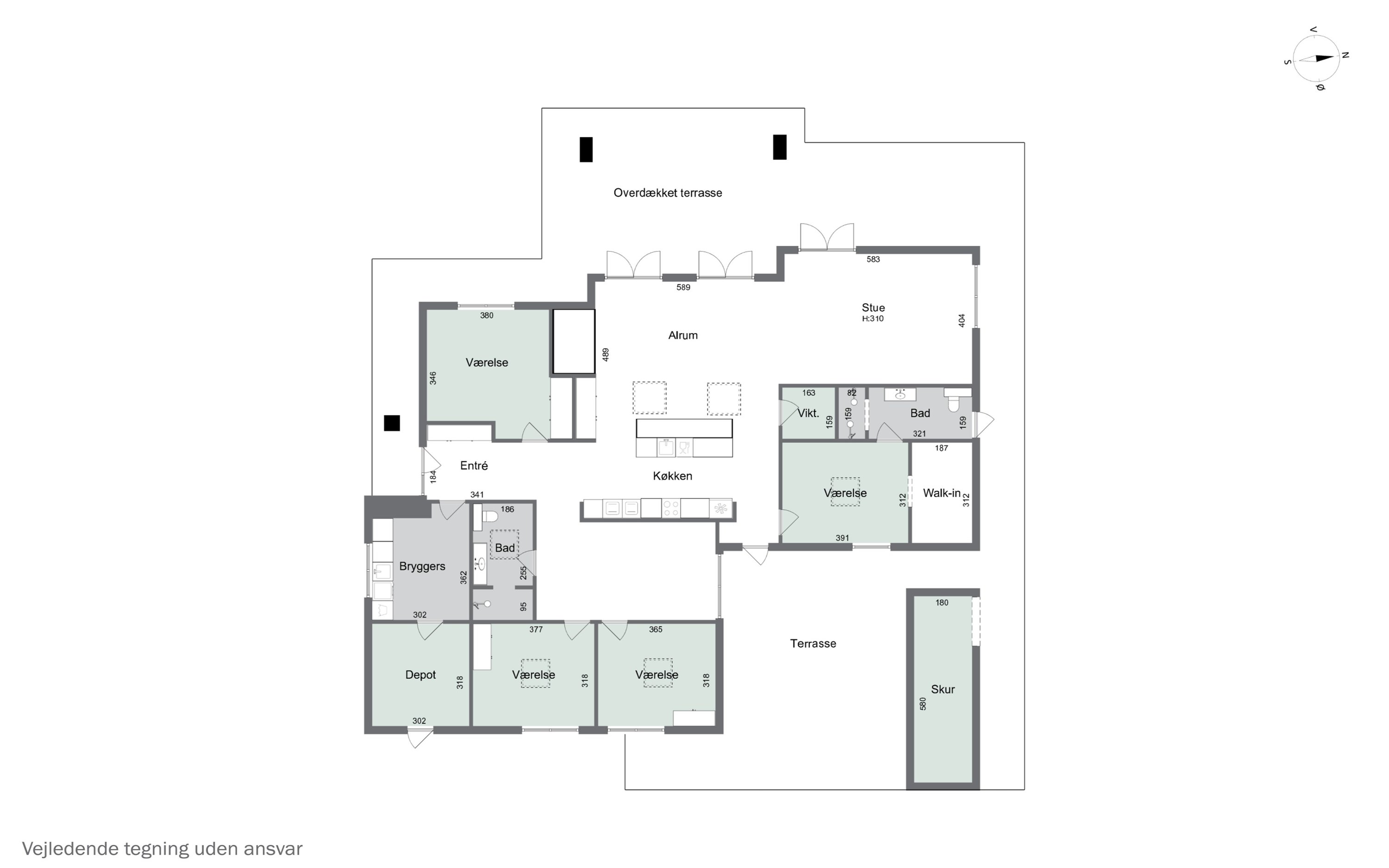 Plantegninger billede af Stjernebakken 85, 4200 Slagelse