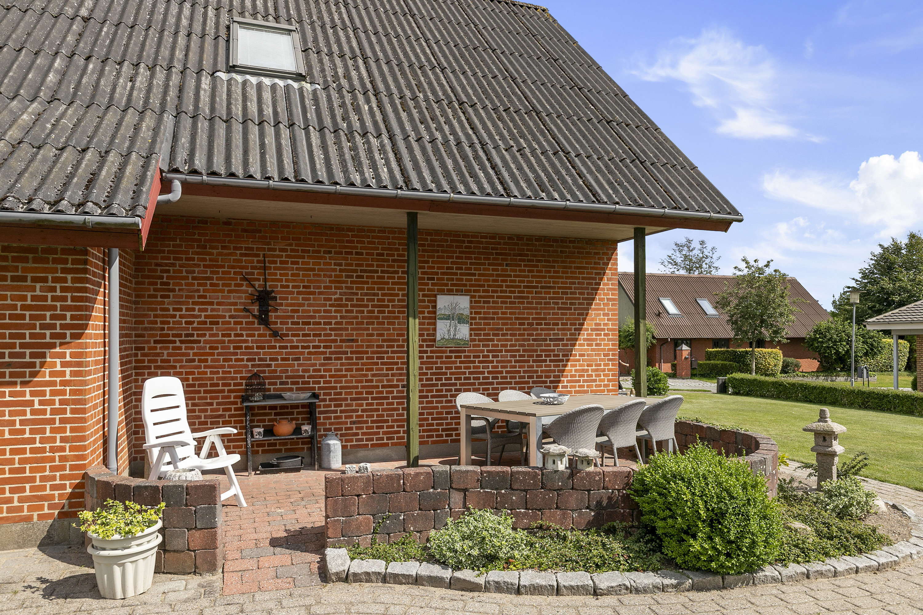 Fremhævet terrasse billede i fuldskærmstilstand. Billede af Rolighedsvej 5, 9600 Aars