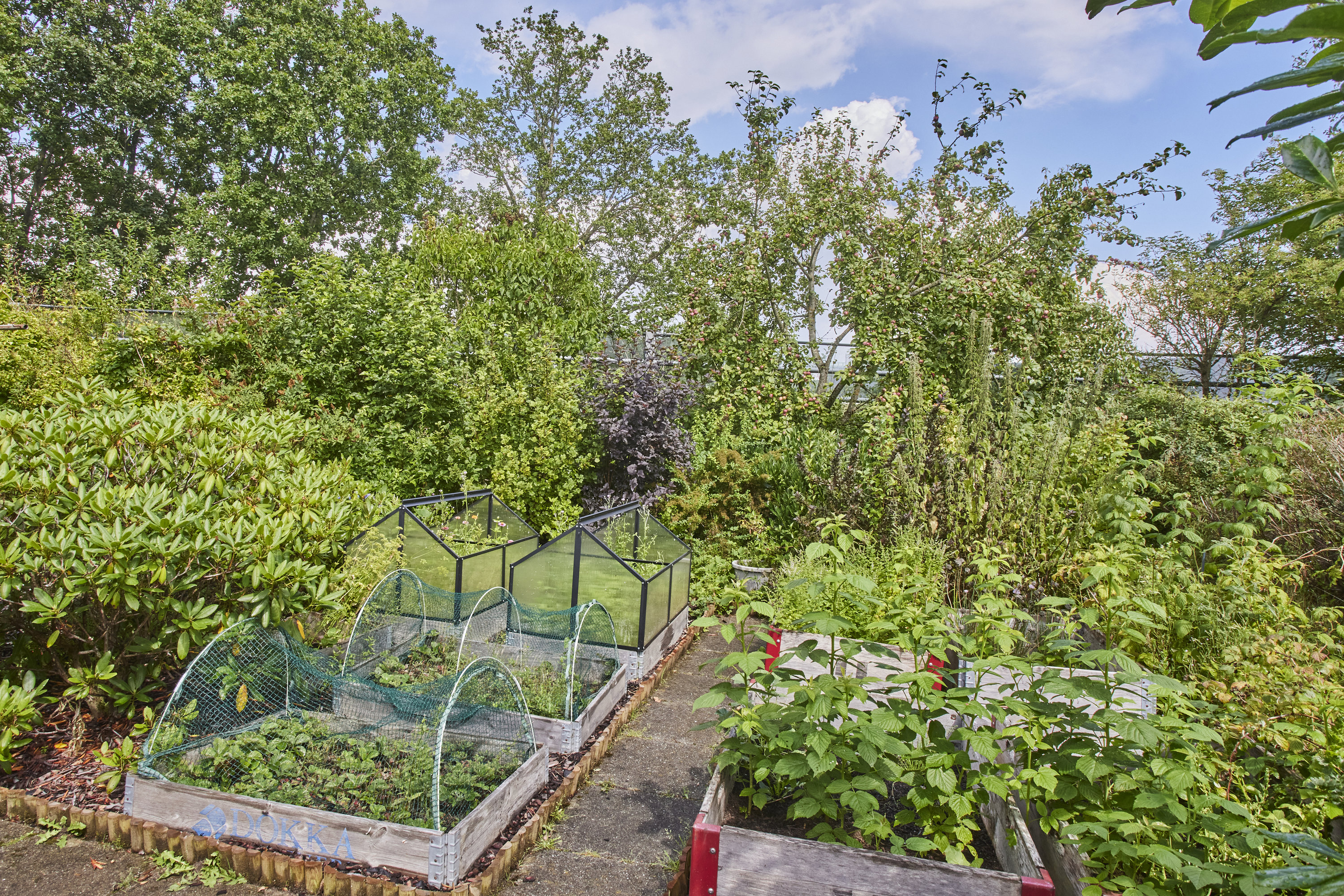 Fremhævet have billede i fuldskærmstilstand. Billede af Højmarkstoften 13, 8600 Silkeborg