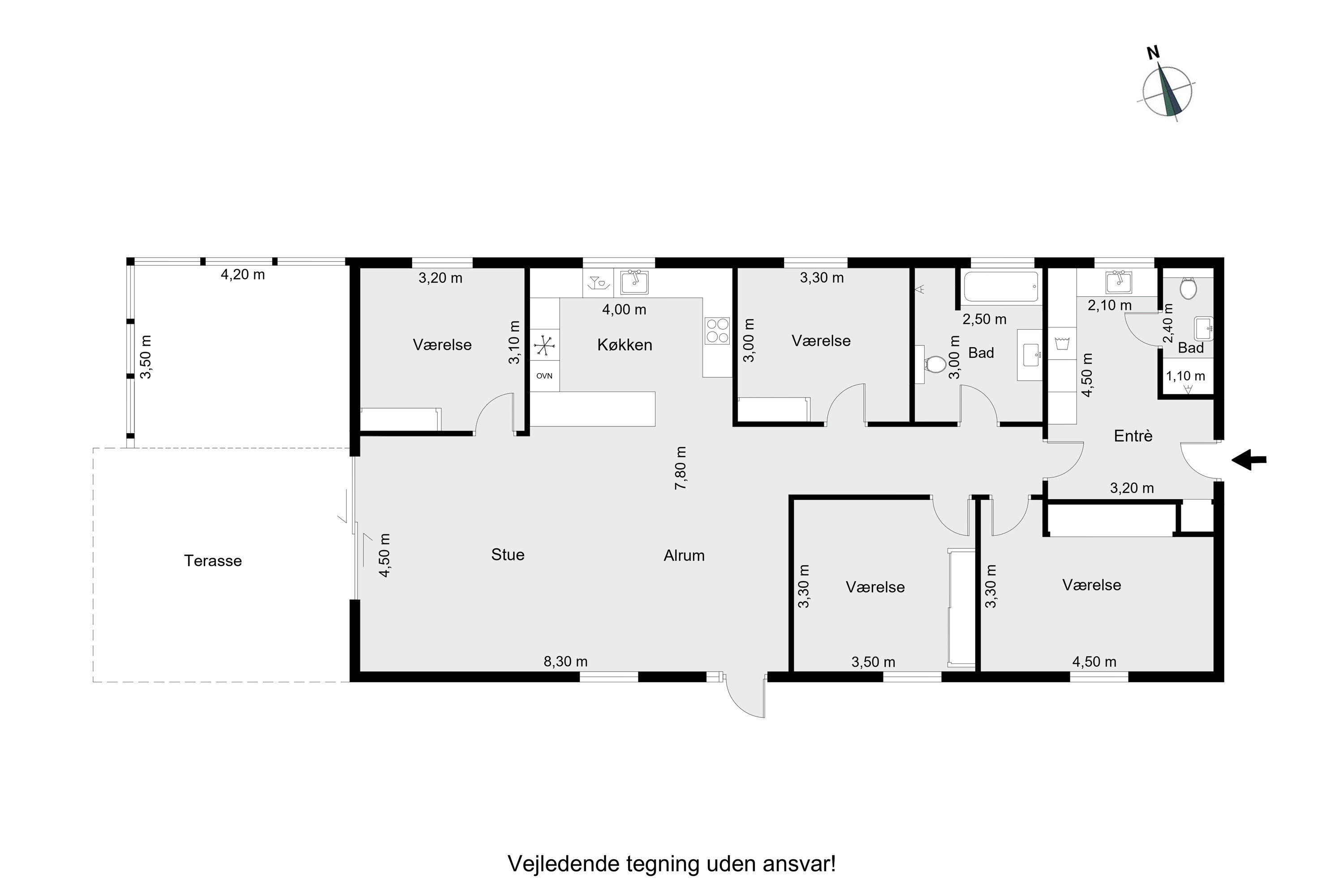 Plantegninger billede af Højmarkstoften 13, 8600 Silkeborg