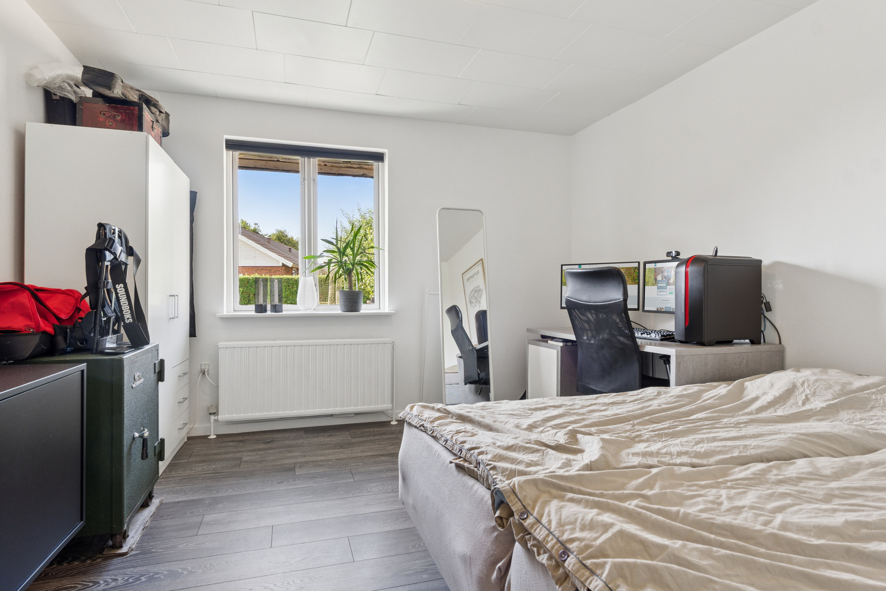 Fremhævet soveværelse billede i fuldskærmstilstand. Billede af Fasanvej 11, Hvidbjerg, 7790 Thyholm