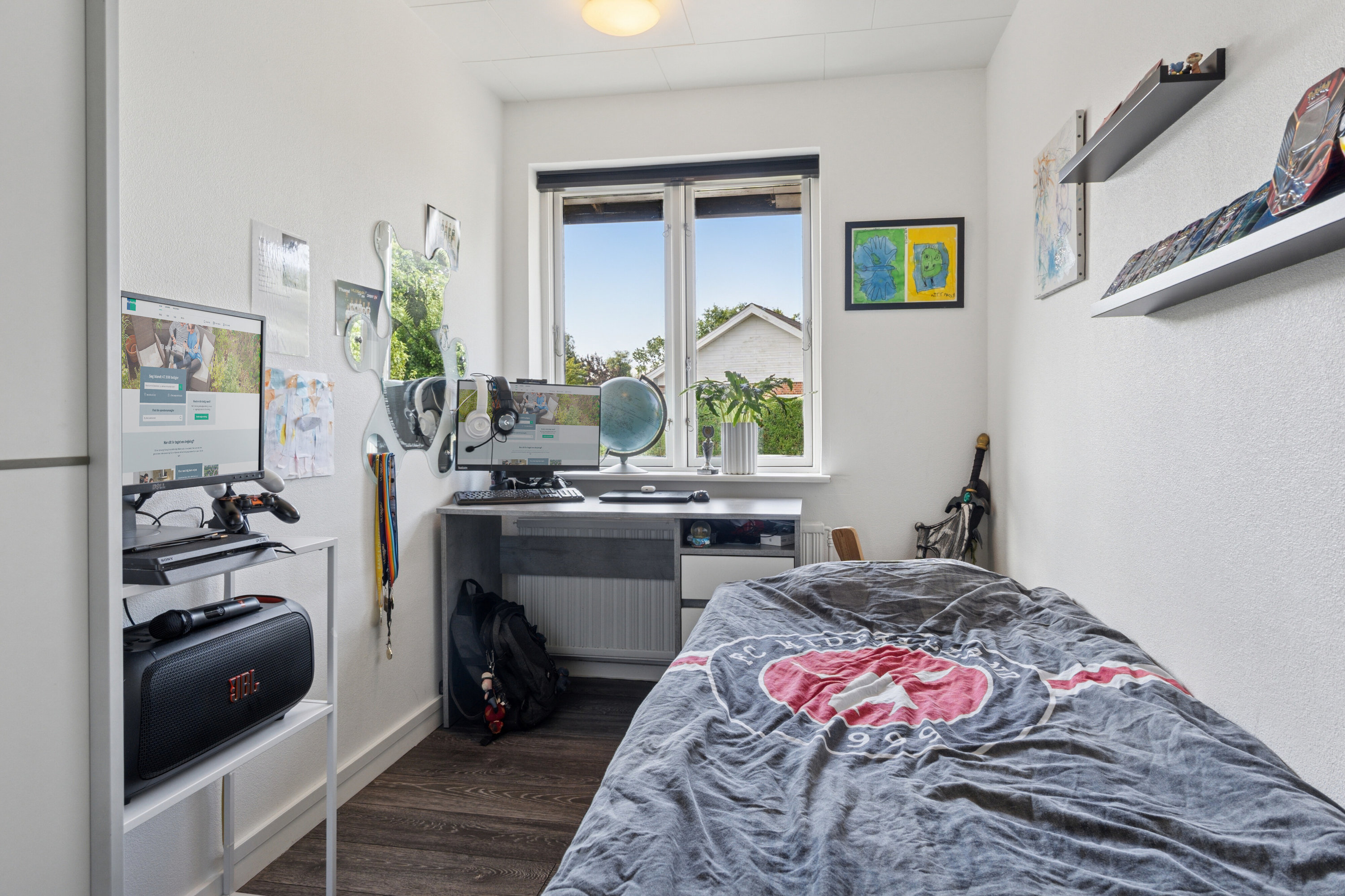 Fremhævet soveværelse billede i fuldskærmstilstand. Billede af Fasanvej 11, Hvidbjerg, 7790 Thyholm