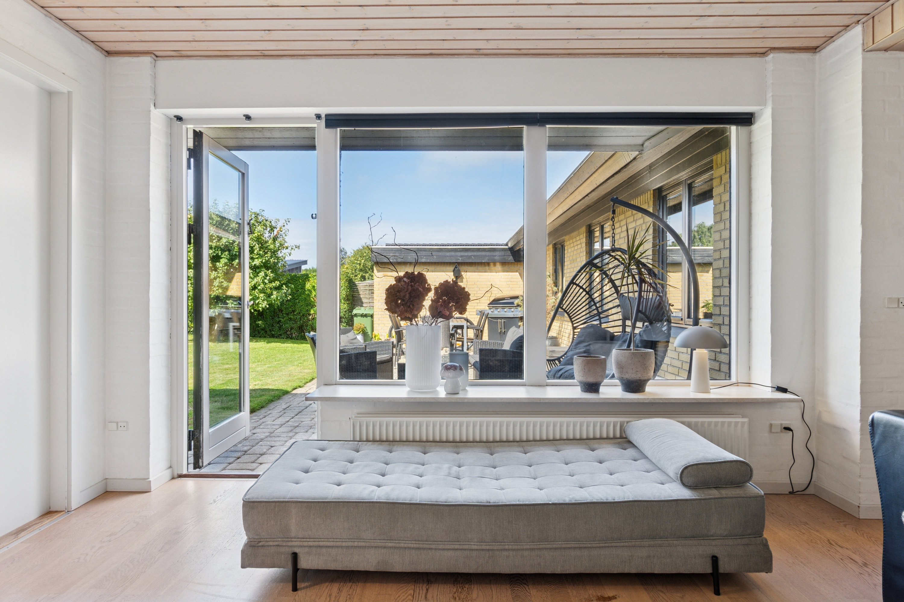 Fremhævet stue billede i fuldskærmstilstand. Billede af Fasanvej 11, Hvidbjerg, 7790 Thyholm