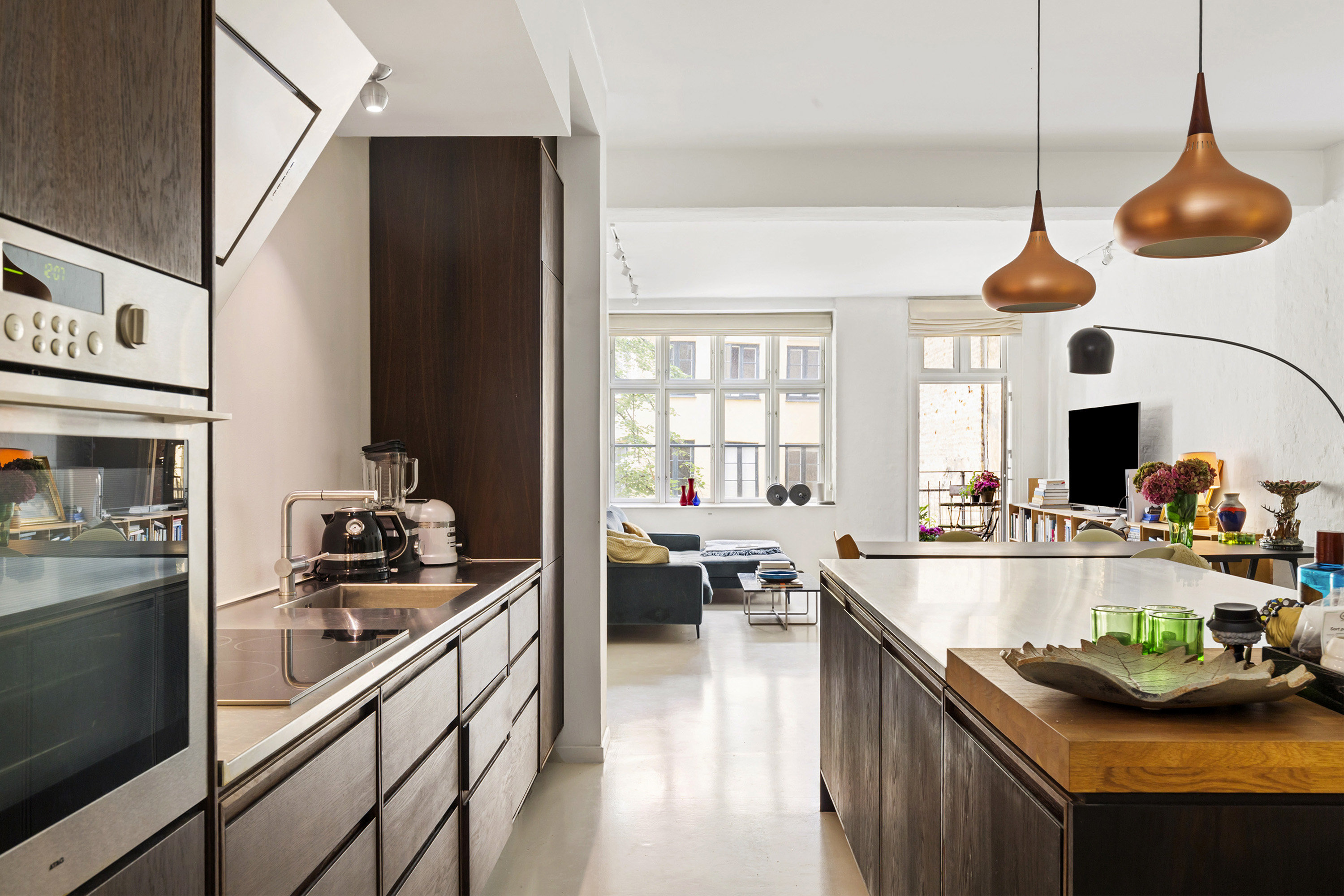 Miniaturebillede 1: køkken. Billede af Larsbjørnsstræde 7A, 2., 1454 København K